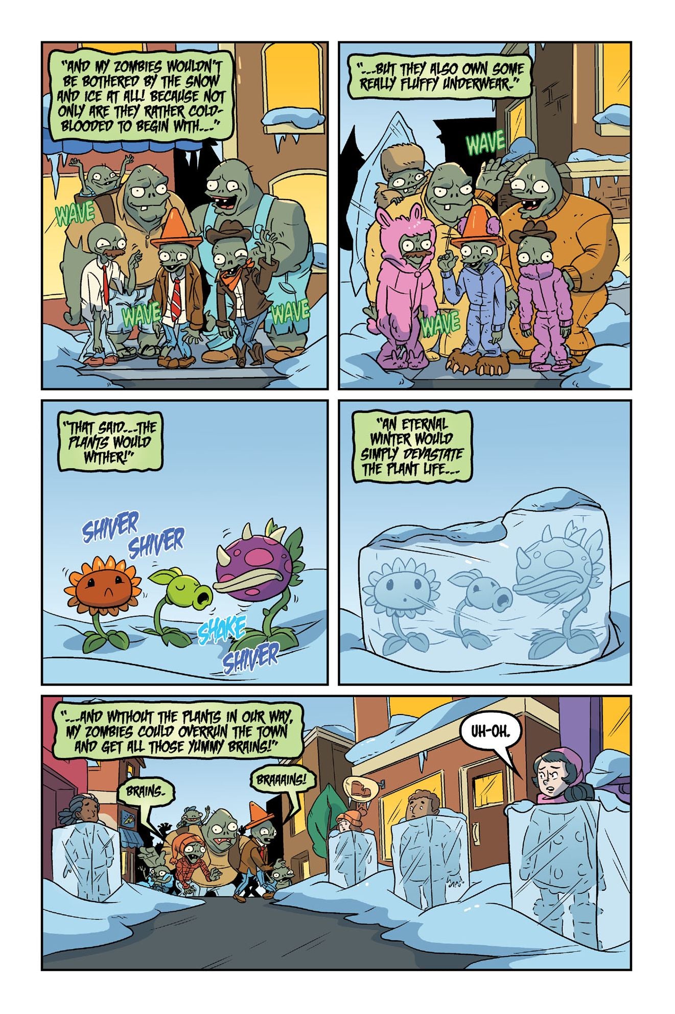 Plants vs. Zombies Zomnibus Volume 5
