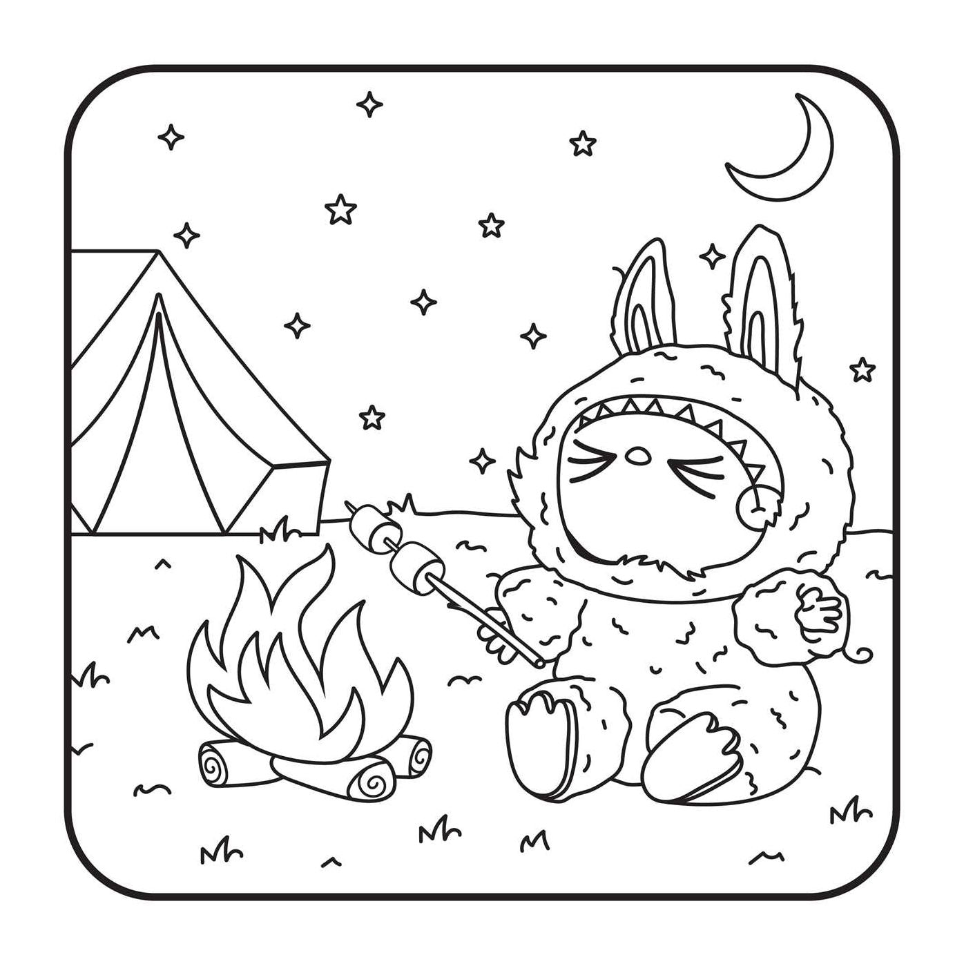 The Lafufu Coloring Book