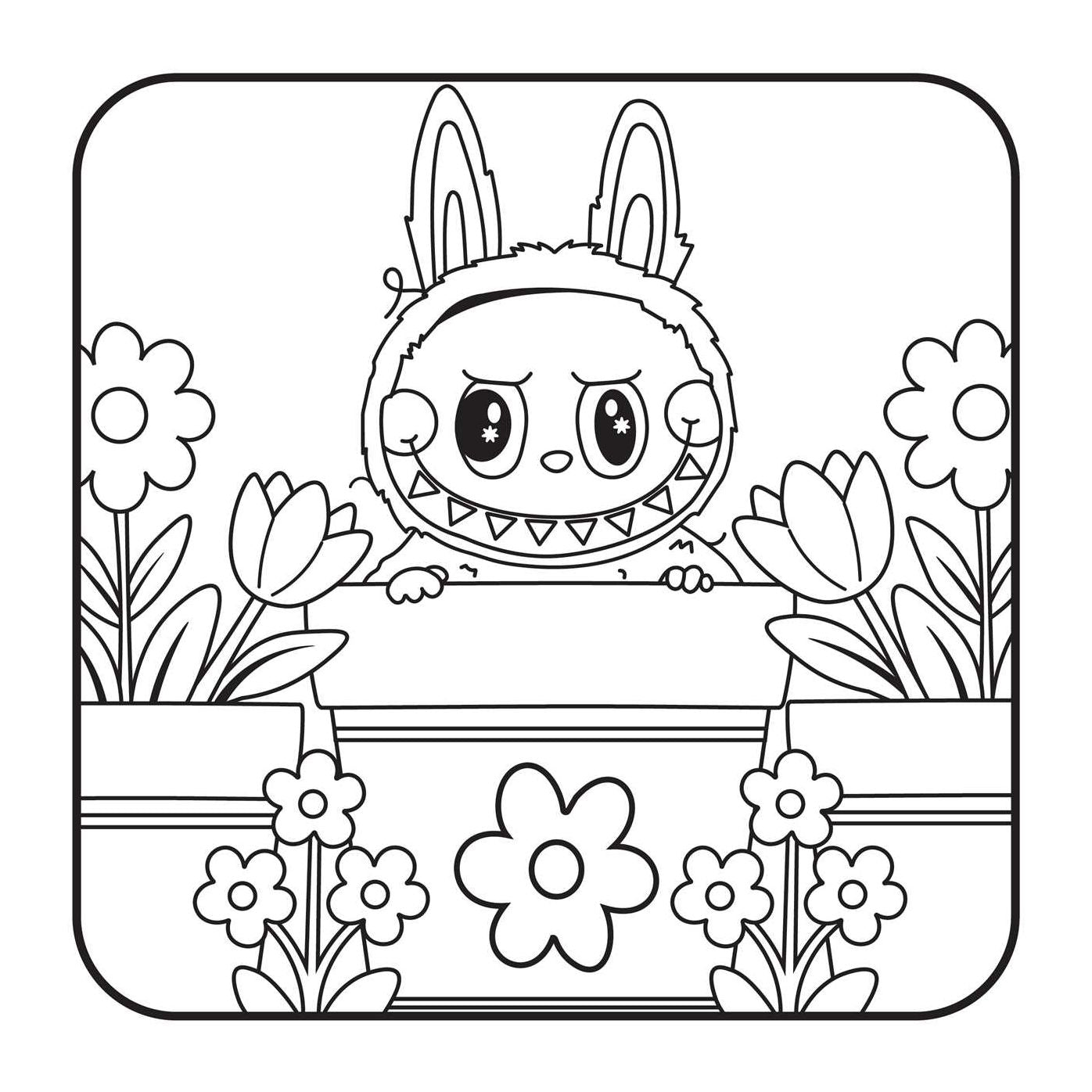 The Lafufu Coloring Book