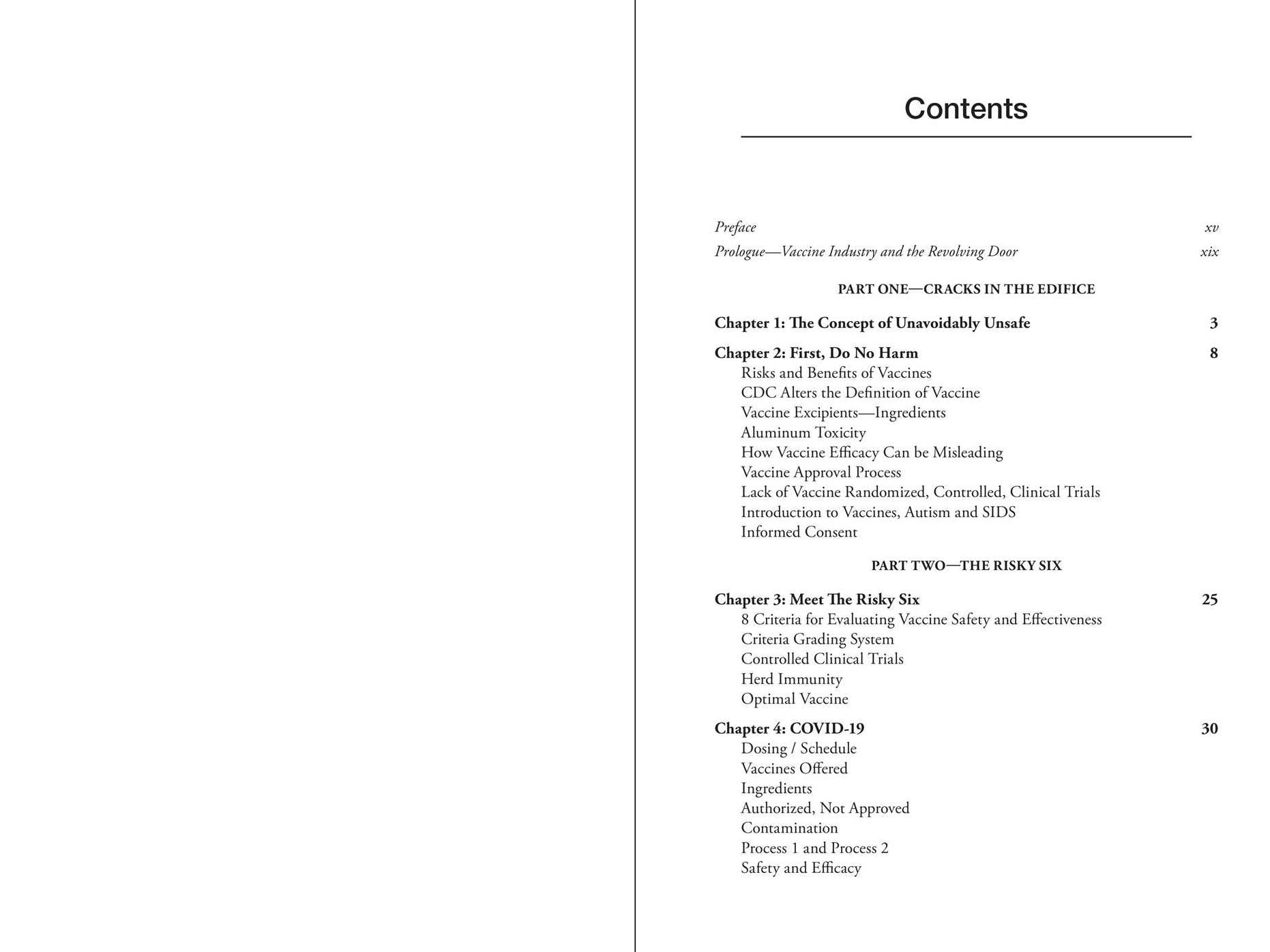 Unavoidably Unsafe for Adults: A Physician's Guide to Vaccine Safety, Effectiveness, and Your Right to Choose