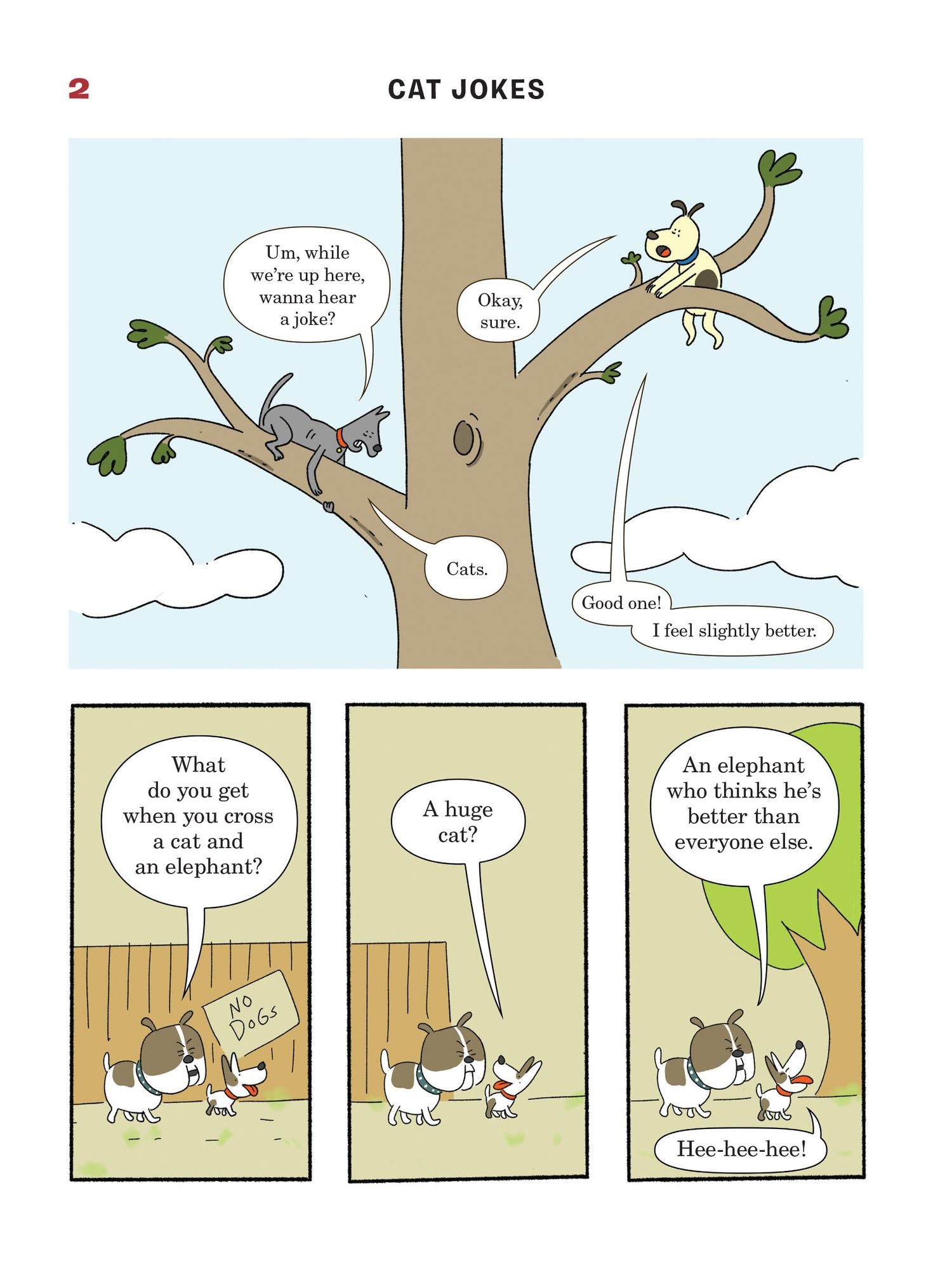 Cat Jokes vs. Dog Jokes/Dog Jokes vs. Cat Jokes: A Read-from-Both-Sides Comic Book