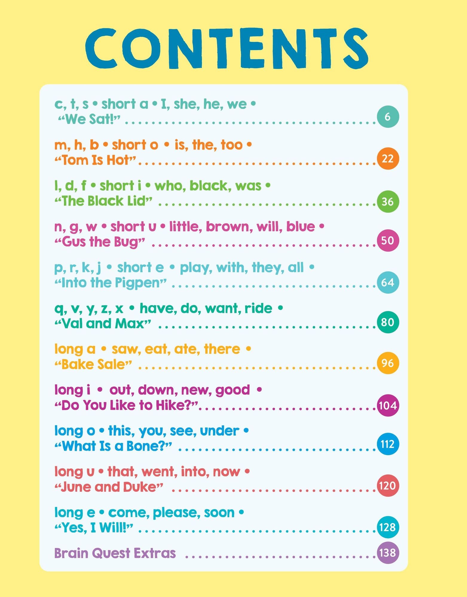Brain Quest Phonics Workbook: Kindergarten
