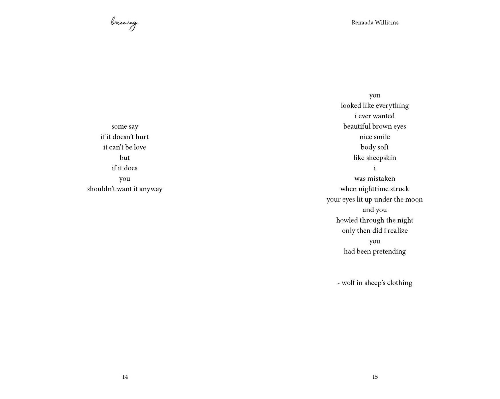 becoming.