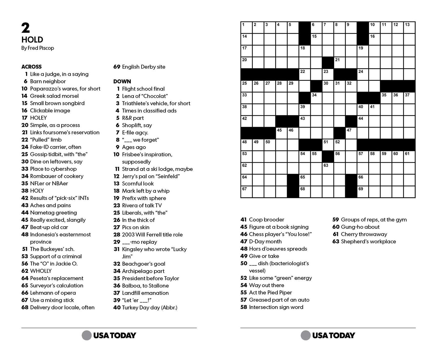 USA TODAY Crossword Super Challenge 2: 200 Puzzles
