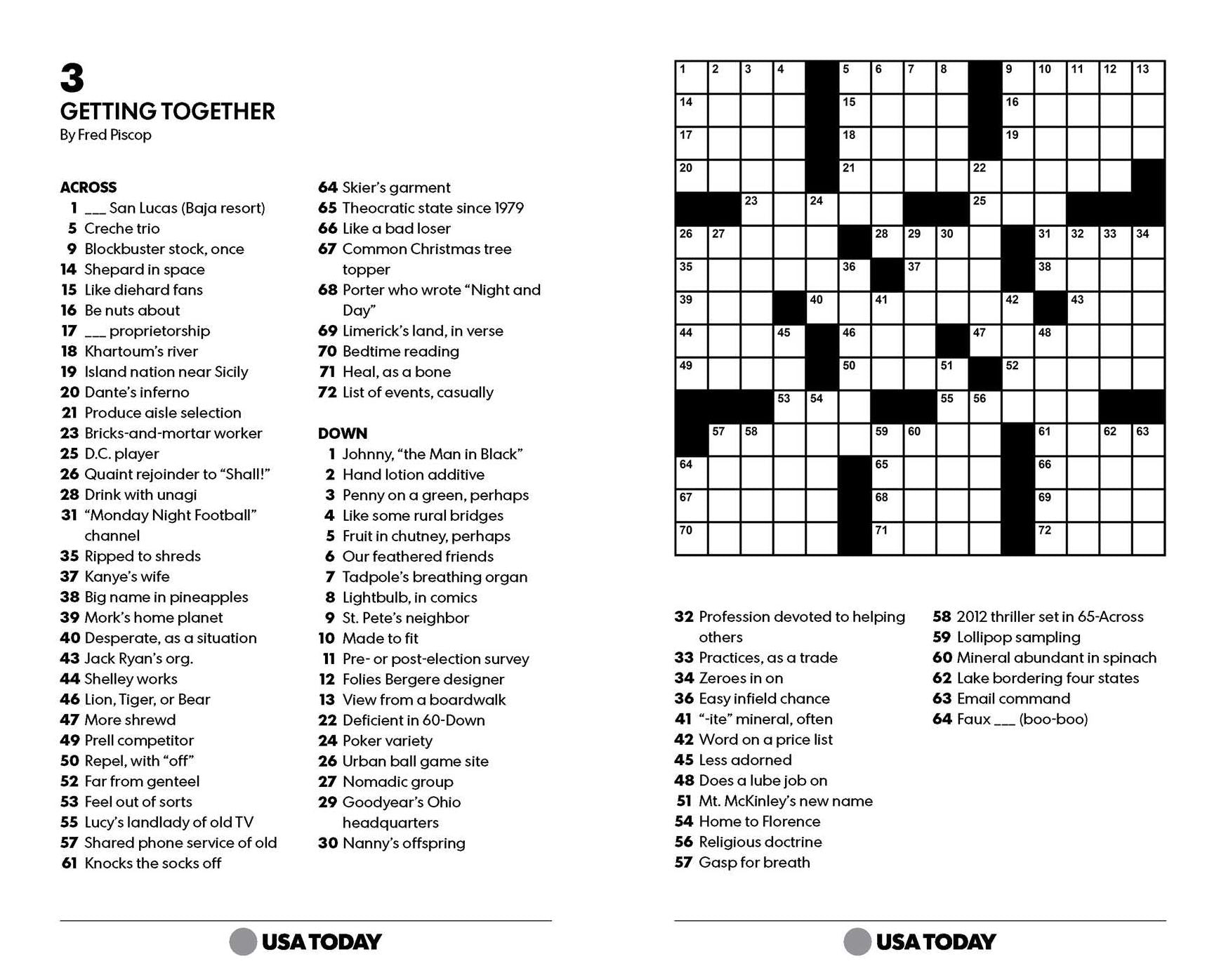USA TODAY Crossword Super Challenge 2: 200 Puzzles