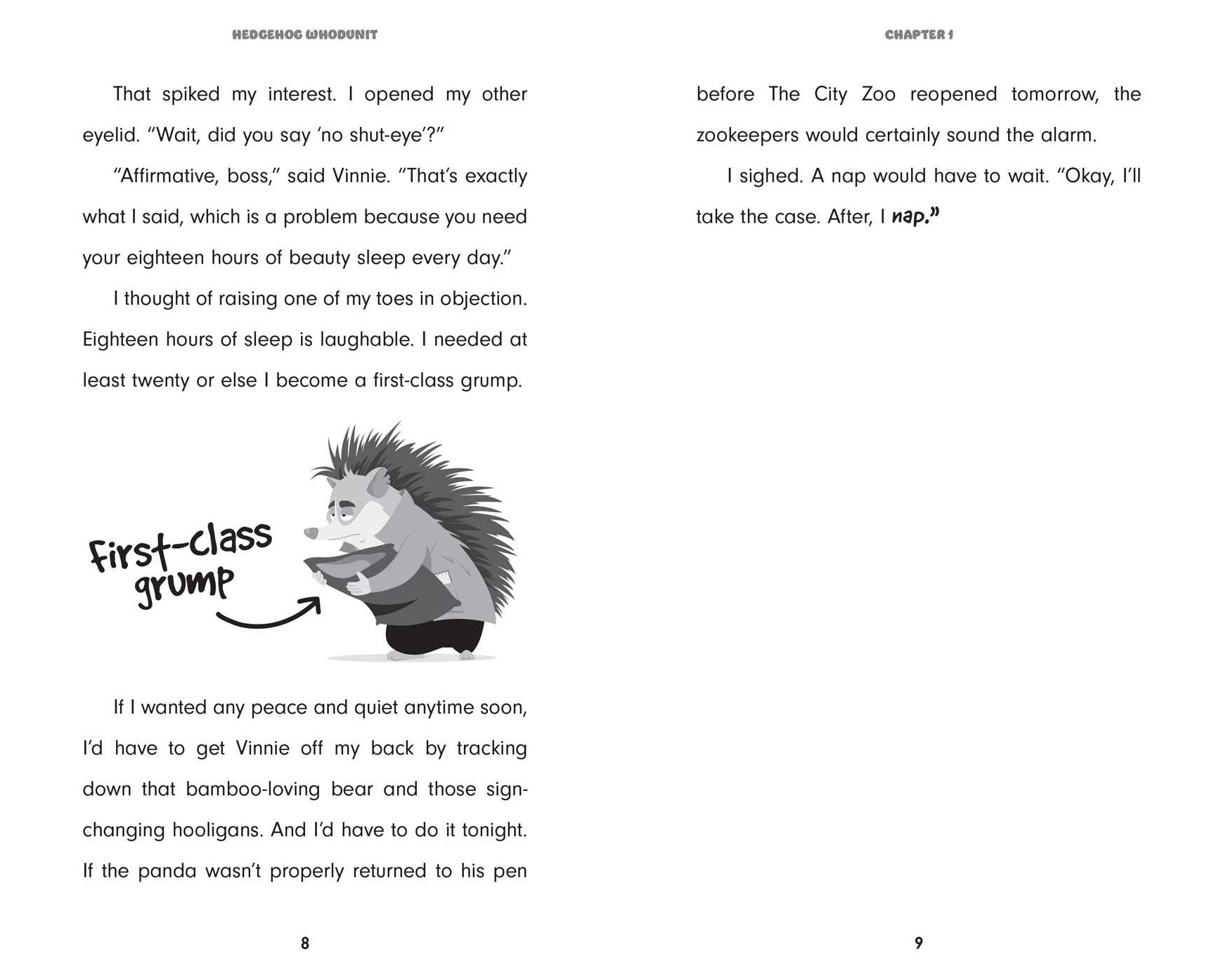 Hedgehog Whodunit