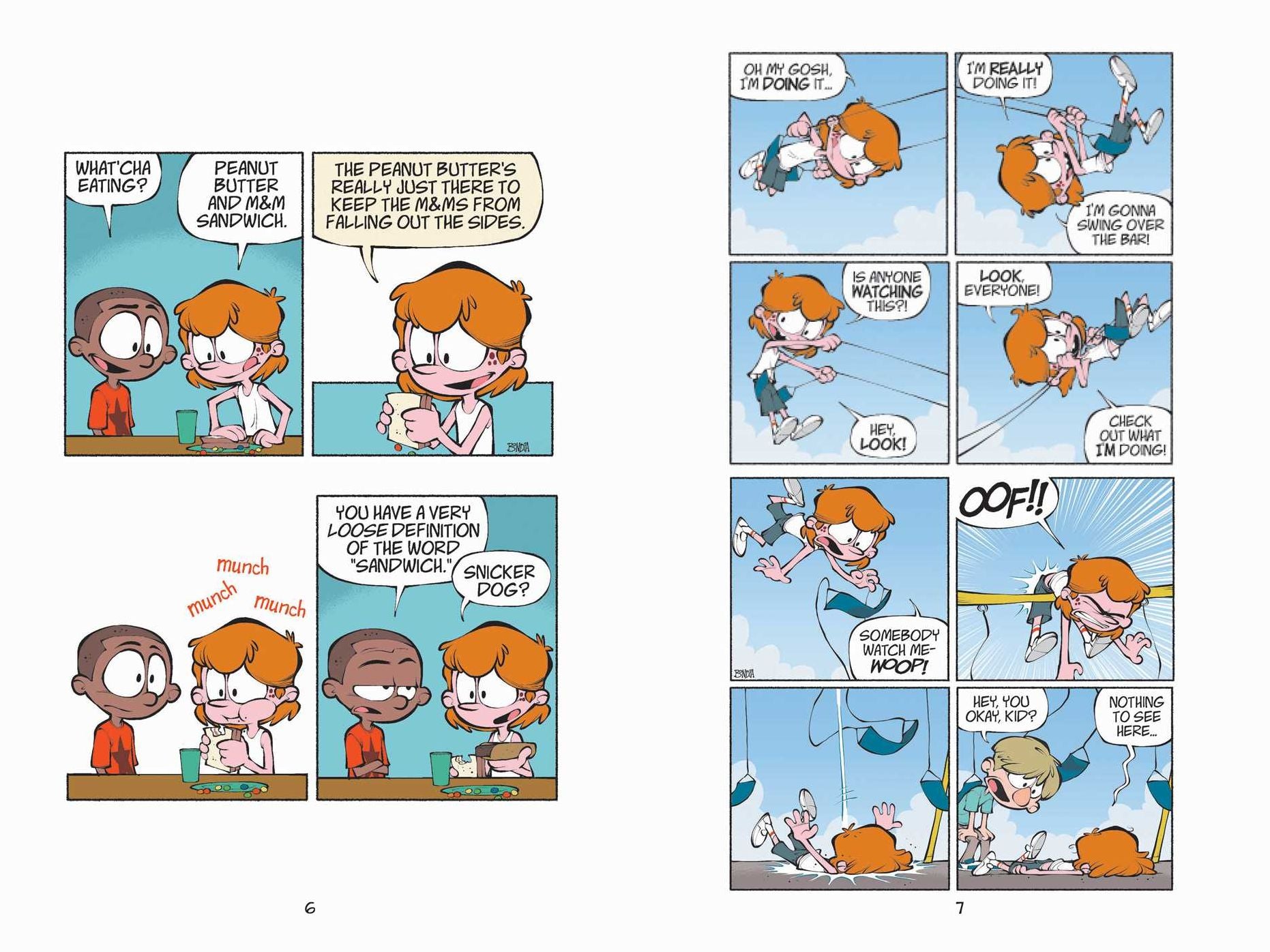 The World Is Lava: A Crabgrass Comics Adventure