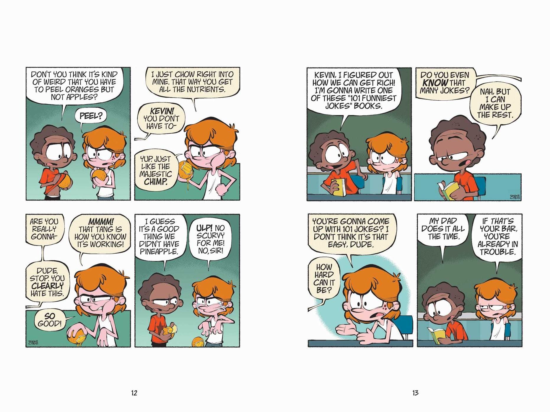 The World Is Lava: A Crabgrass Comics Adventure