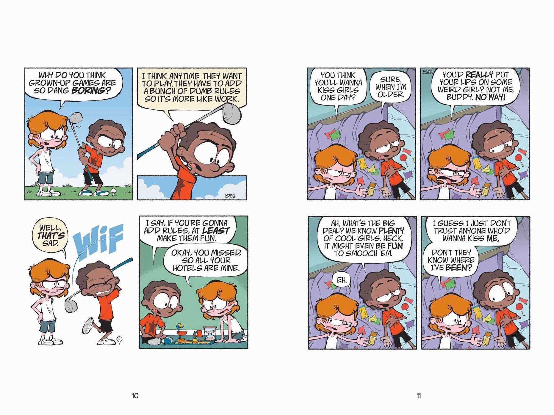 The World Is Lava: A Crabgrass Comics Adventure