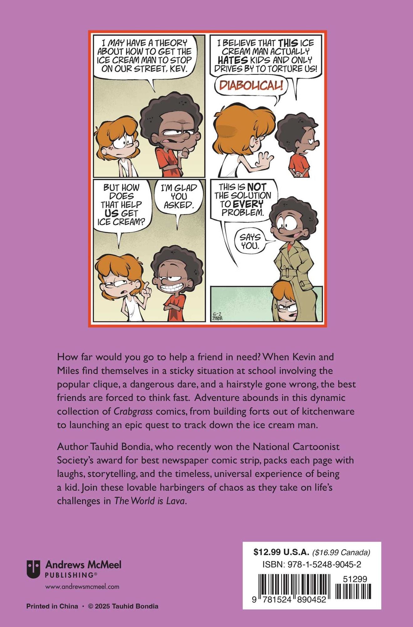 The World Is Lava: A Crabgrass Comics Adventure