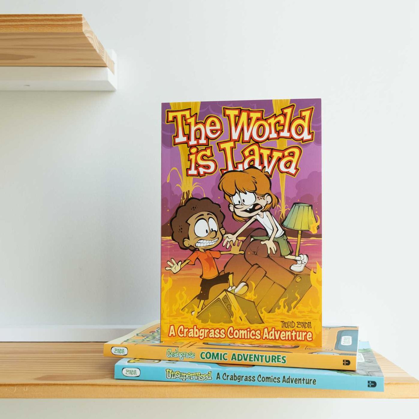 The World Is Lava: A Crabgrass Comics Adventure