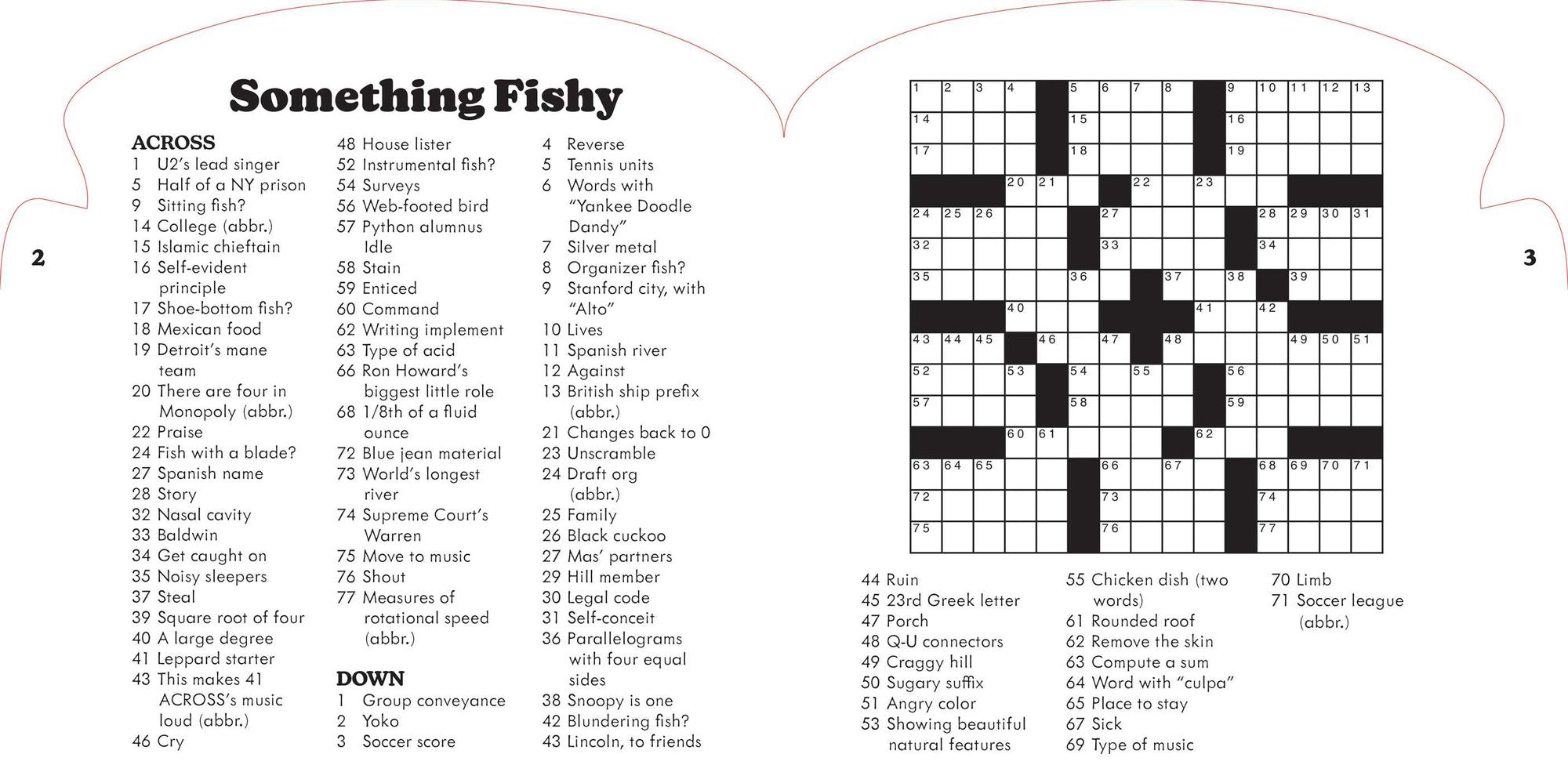 Armchair Puzzlers: Large Print Crosswords