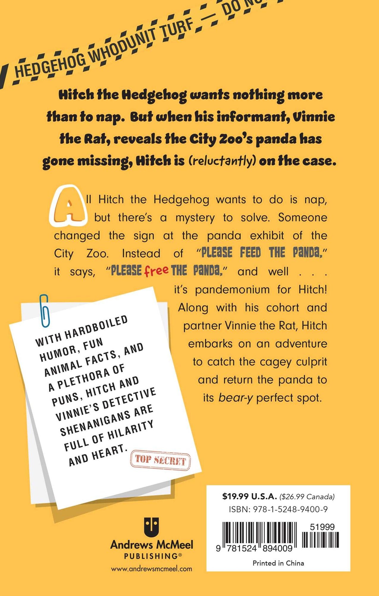 Hedgehog Whodunit