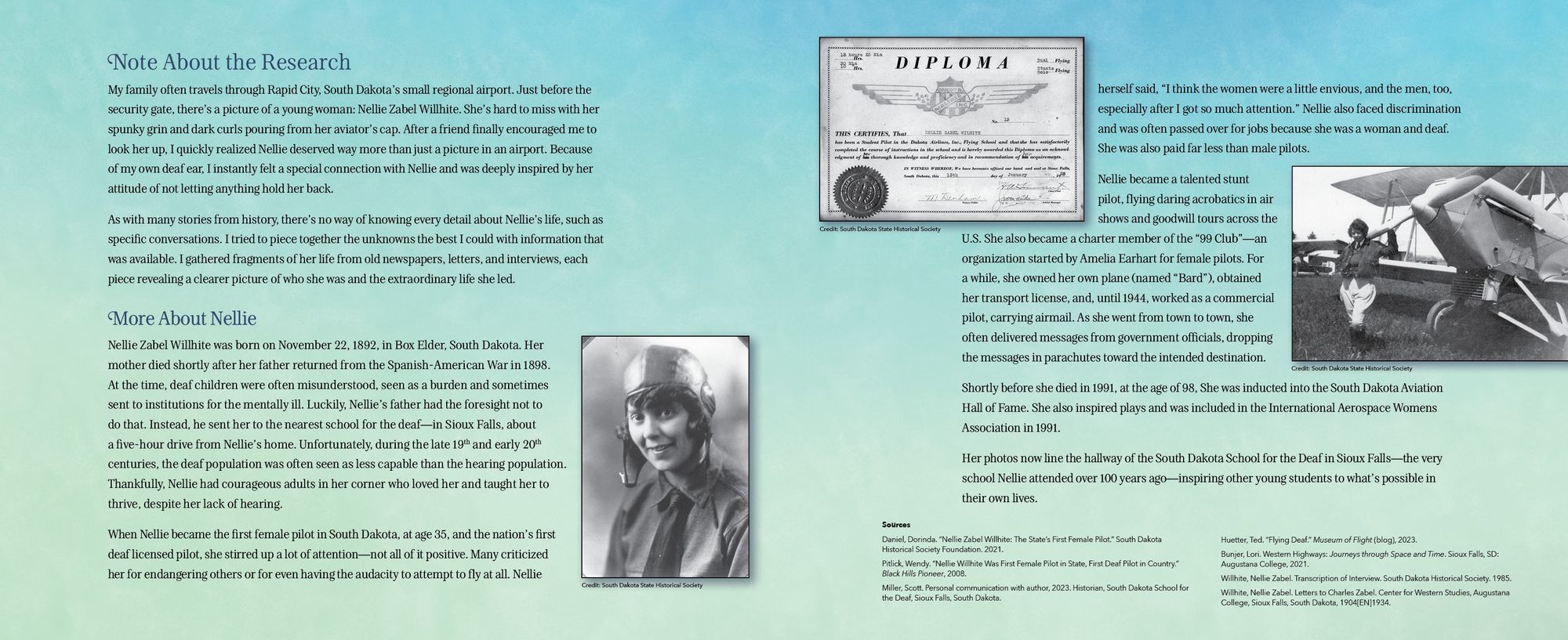 Dreams Take Flight: The Story of Deaf Pilot Nellie Zabel Willhite