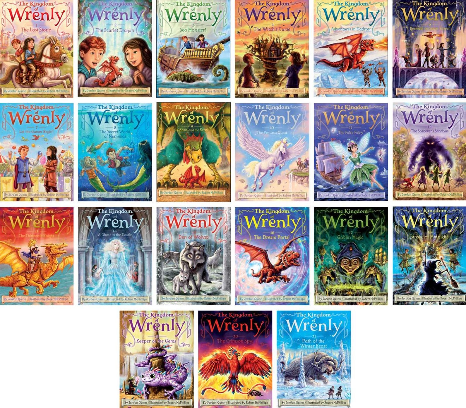 A Ghost in the Castle (The Kingdom of Wrenly Series #14)