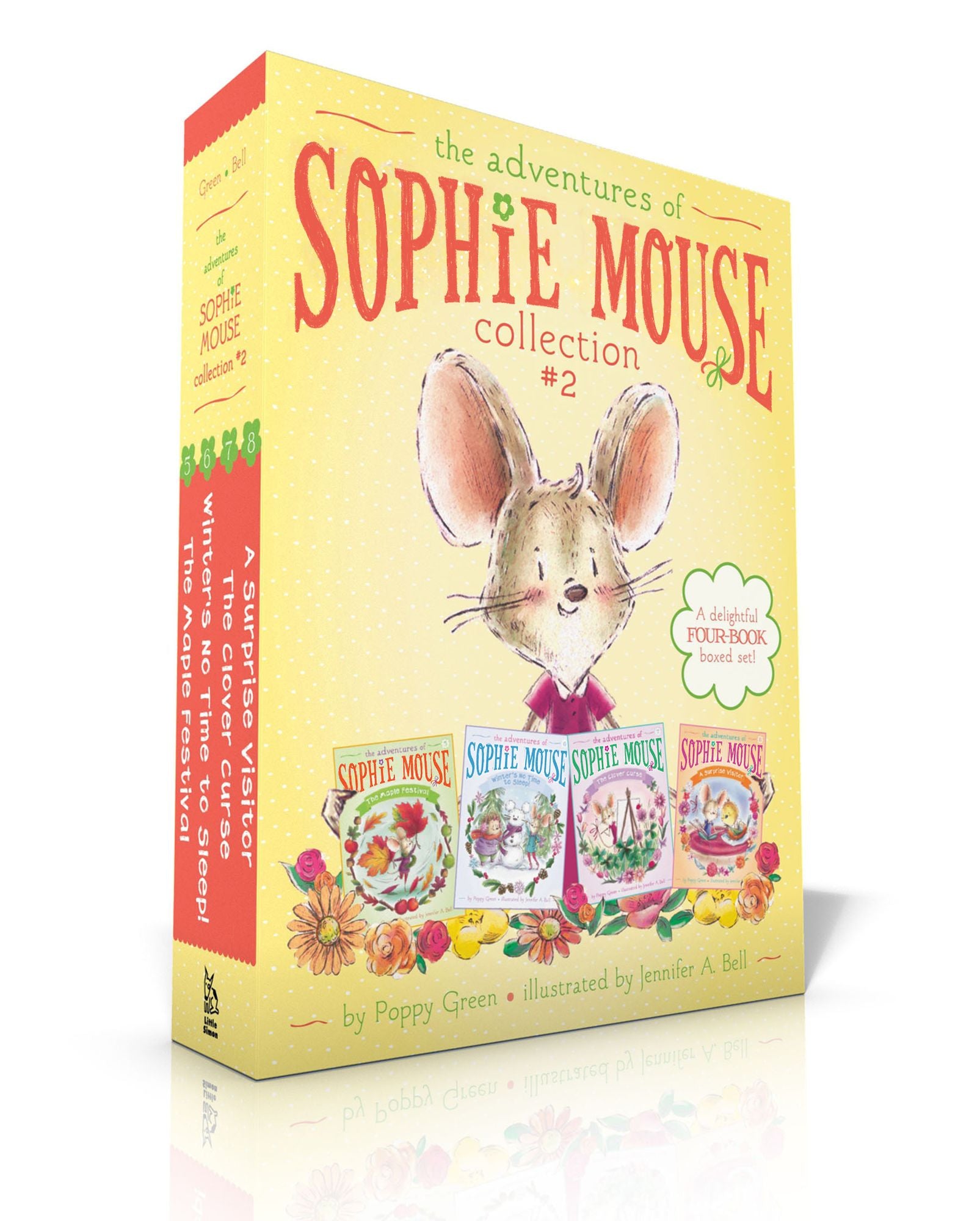 The Adventures of Sophie Mouse Collection #2 (Boxed Set): The Maple Festival; Winter's No Time to Sleep!; The Clover Curse; A Surprise Visitor