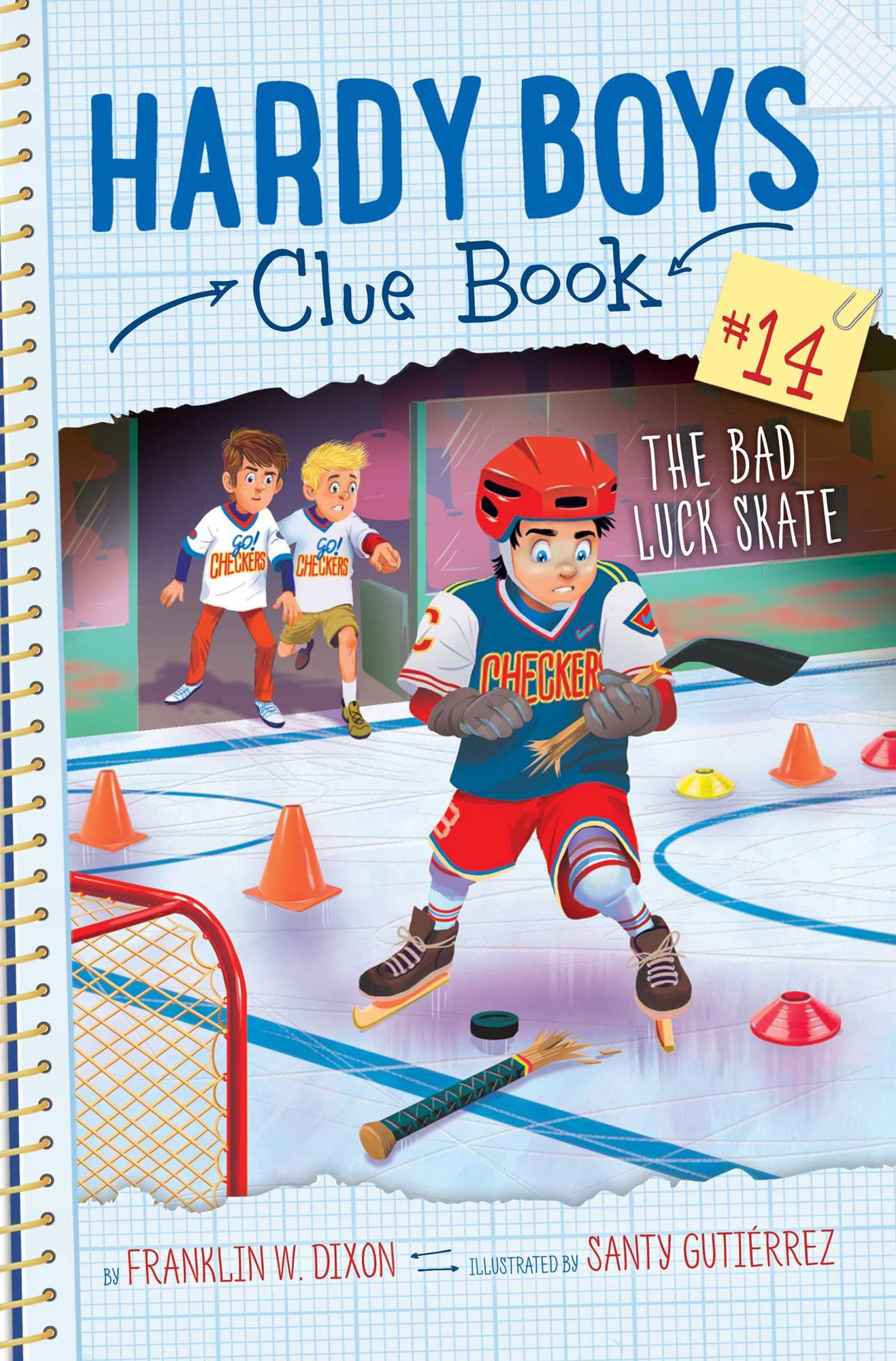 The Bad Luck Skate (Hardy Boys Clue Book Series #14)