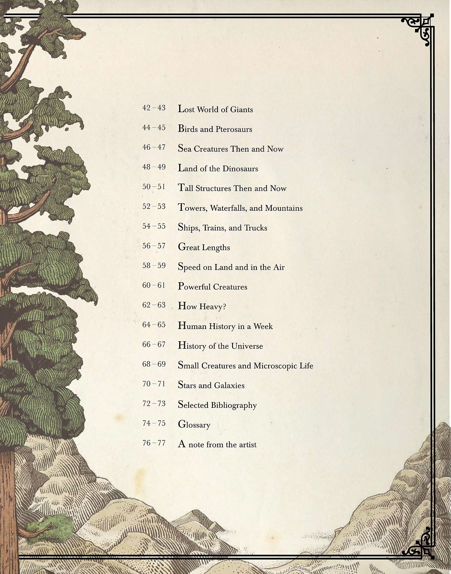 Highest Mountain, Smallest Star: A Visual Compendium of Wonders