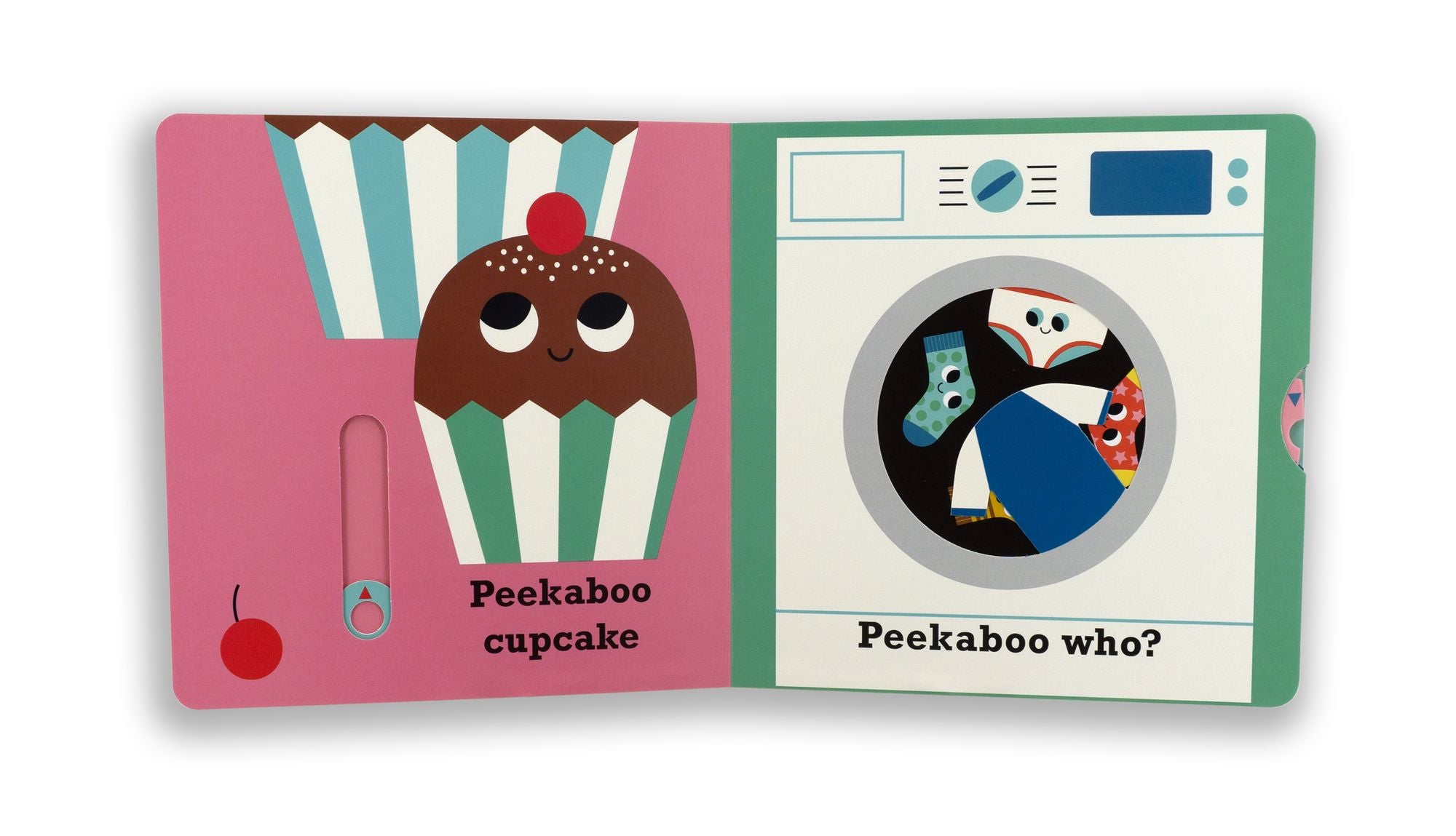 Peekaboo: House: (An Interactive Board Book for Babies & Toddlers with Mirror & Sliders to Push, Pull, or Turn. Cute Artwork Includes a Toaster, Cupcake, Mouse, & More.)
