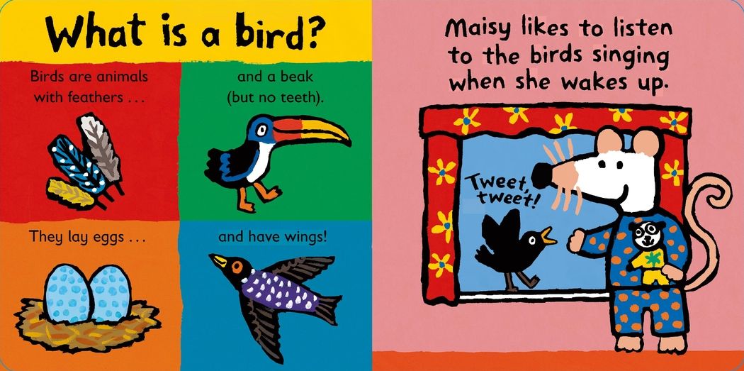Maisy Loves Birds: A Maisy's Planet Book: A Maisy's Planet Book (Educational Board Book About Birds in Springtime - For Toddlers and Kids Ages 1-3)