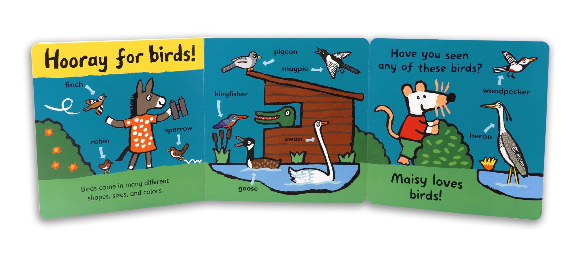 Maisy Loves Birds: A Maisy's Planet Book: A Maisy's Planet Book (Educational Board Book About Birds in Springtime - For Toddlers and Kids Ages 1-3)