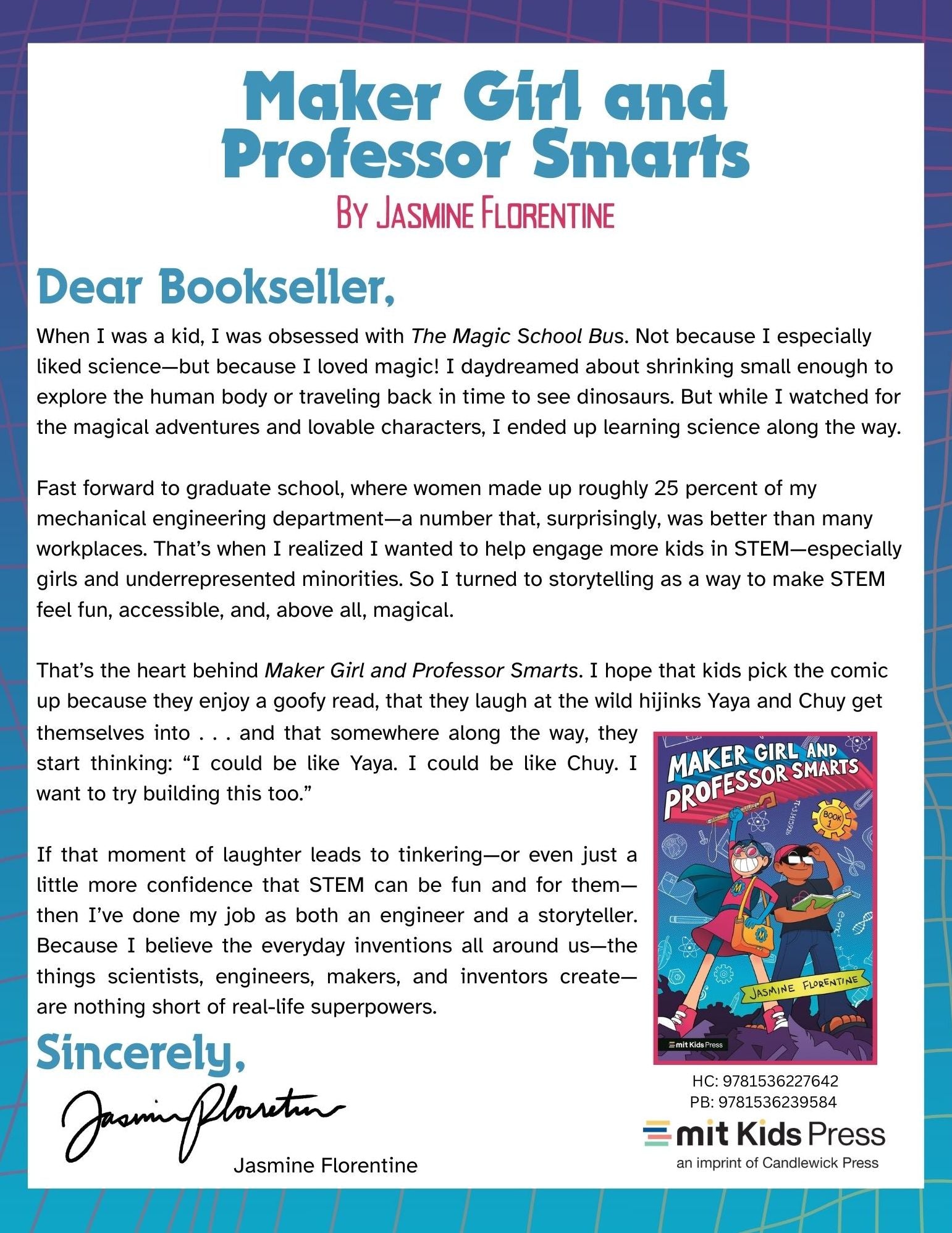 Maker Girl and Professor Smarts
