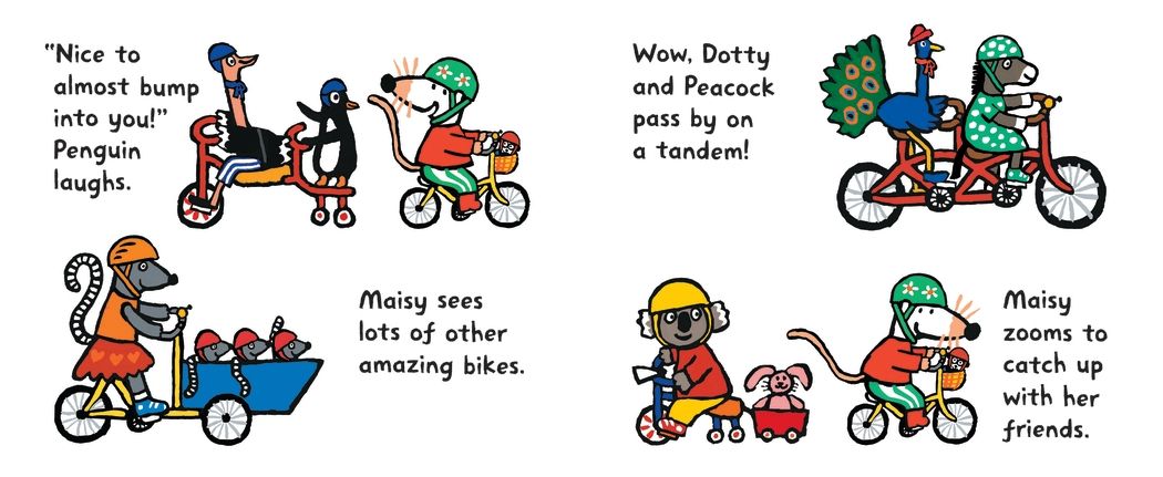 Maisy Goes on a Bike Ride: A Maisy First Experiences Book