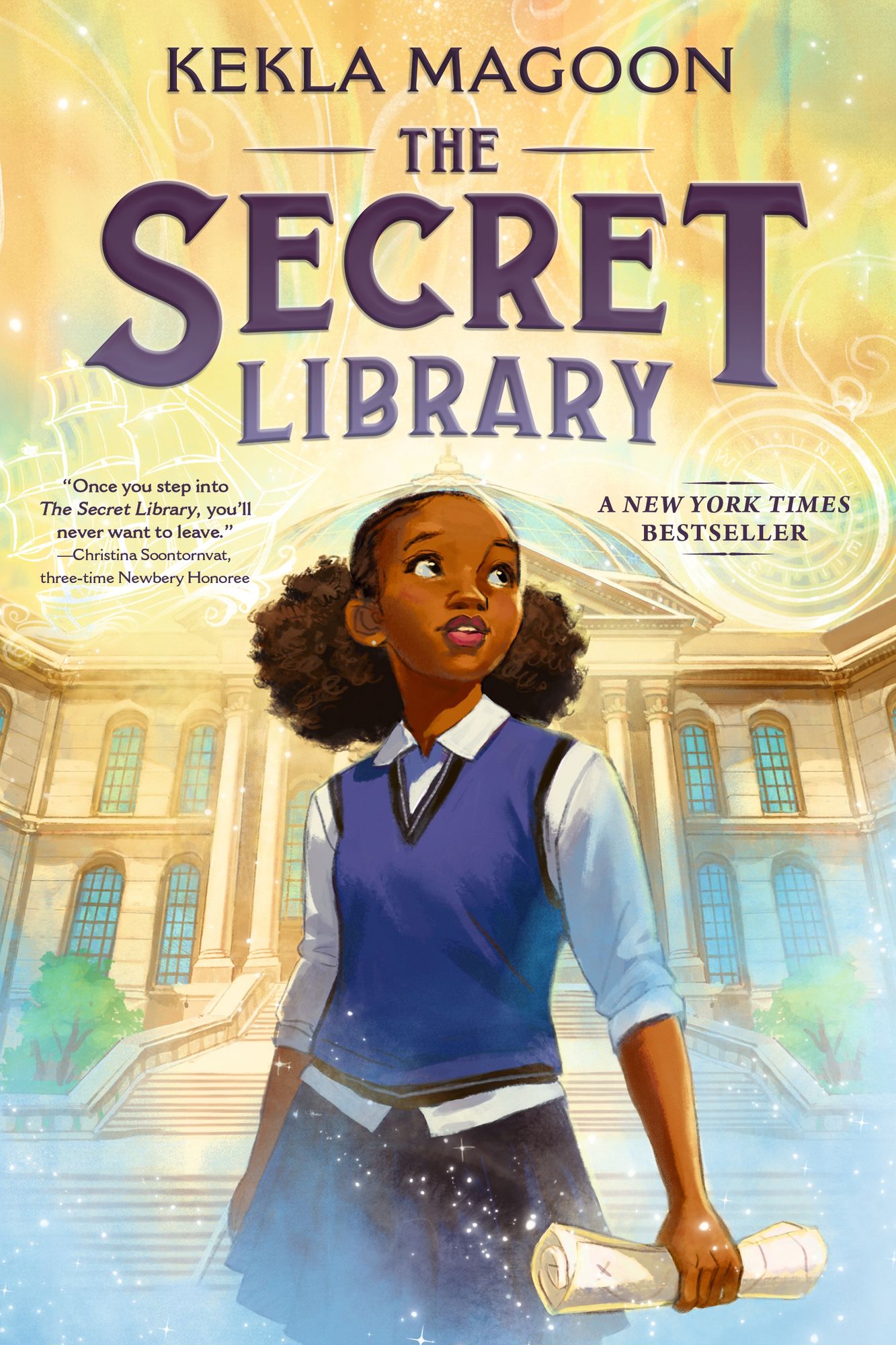 The Secret Library: (A Magical Time-Travel Adventure About Family, Courage, and Identity for Middle-Grade Readers Ages 8-12 in Grades 3-7)