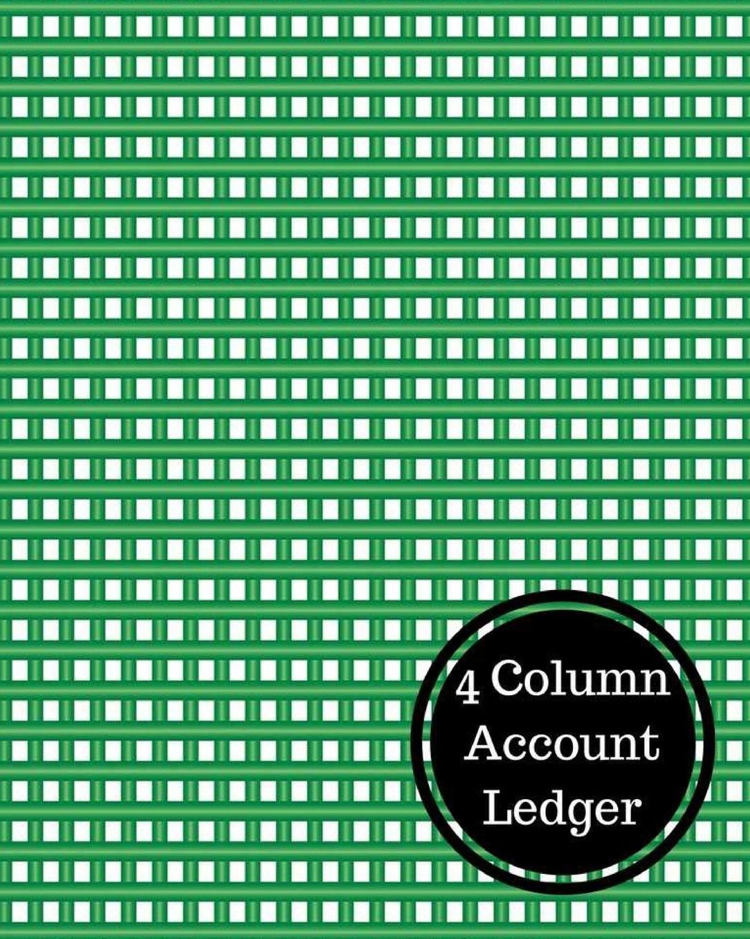 4 Column Account Ledger: 4 Column Columnar