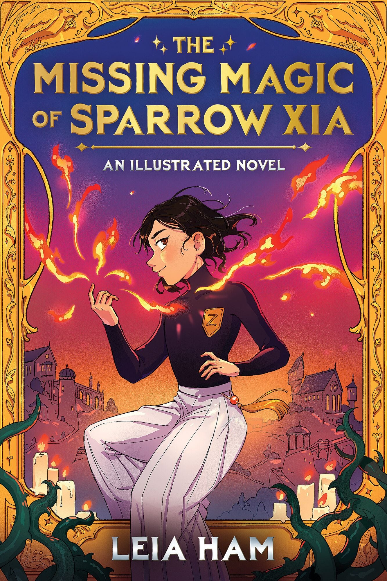 The Missing Magic of Sparrow Xia: An Illustrated Novel (Sparrow Xia #1)