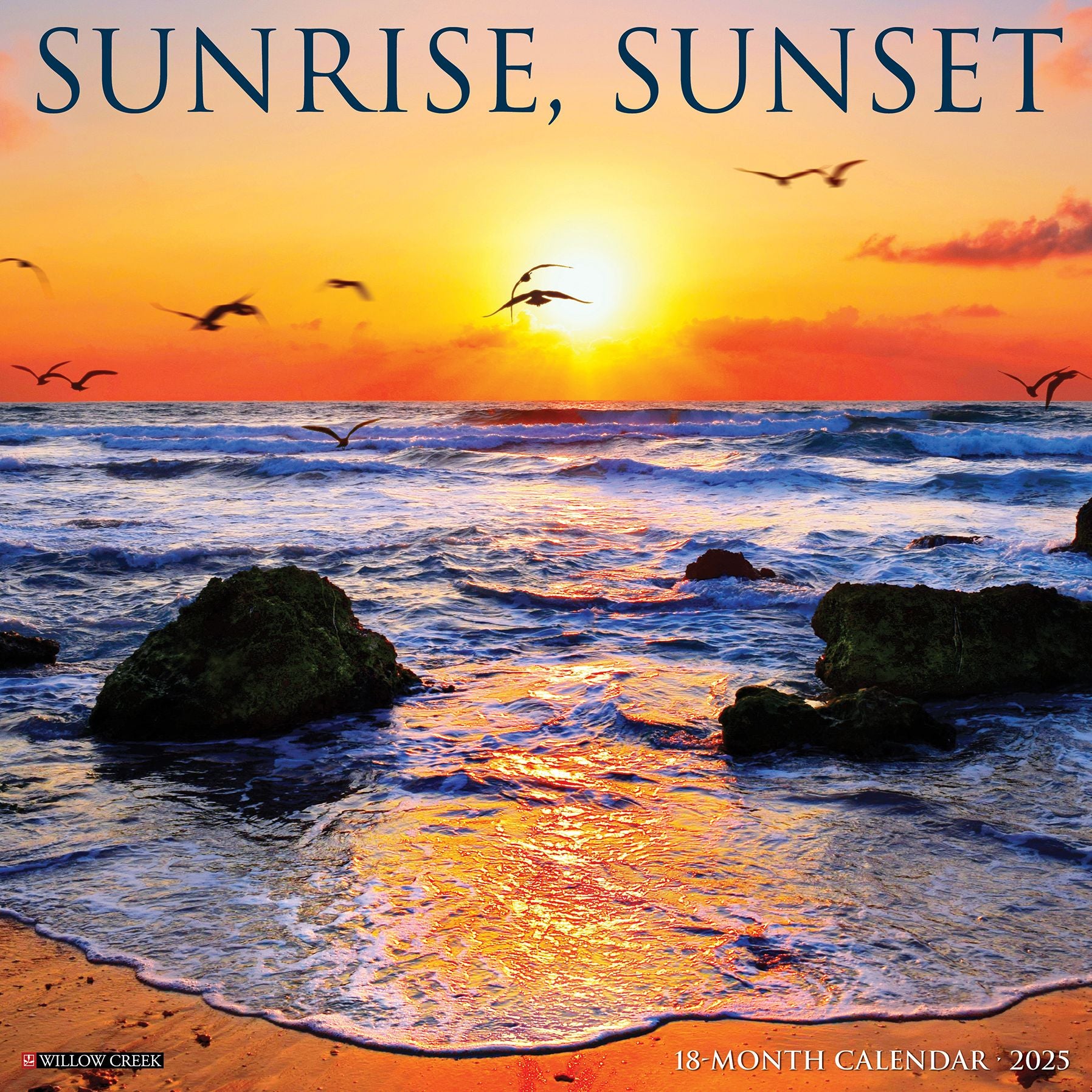 Sunrise, Sunset 2026 Wall Calendar