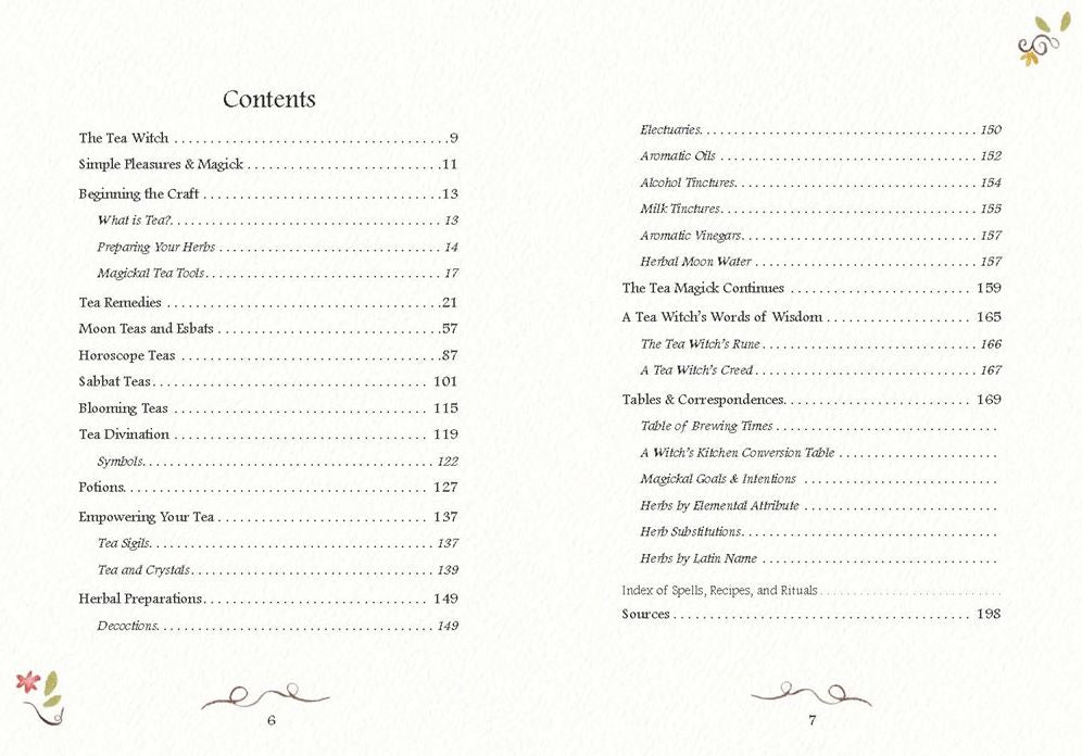 A Tea Witch's Grimoire: Magickal Recipes for Your Tea Time