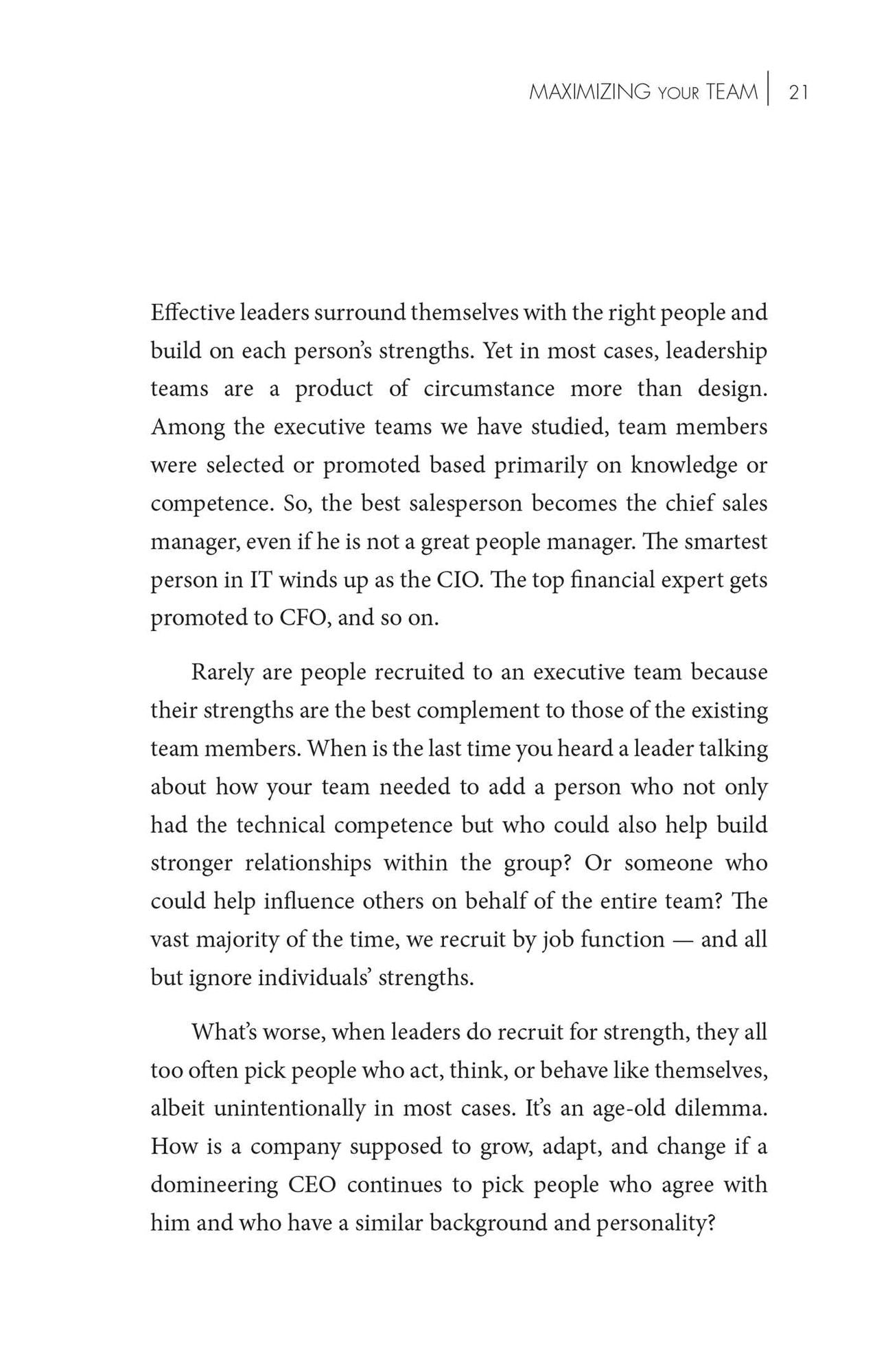 Strengths Based Leadership: Great Leaders, Teams, and Why People Follow