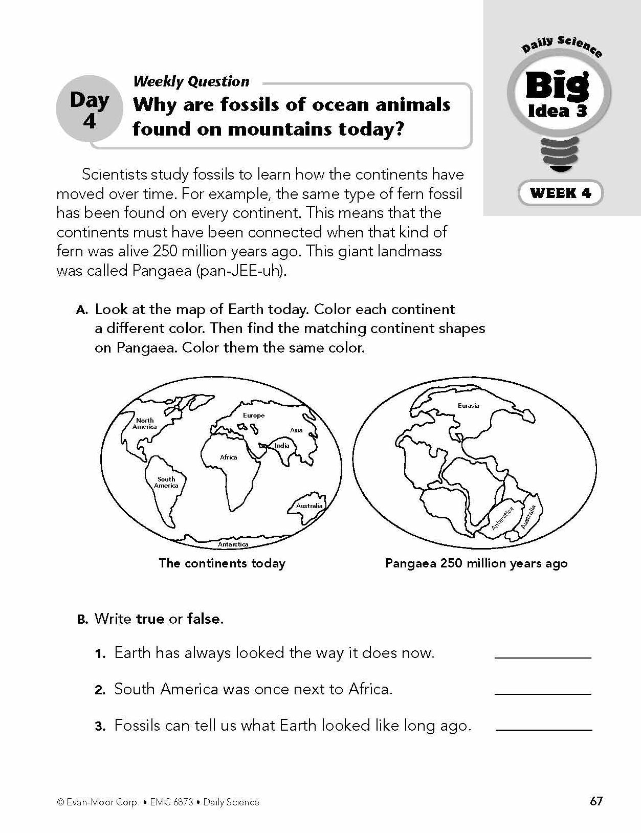 Daily Science, Grade 3 Student Edition Workbook
