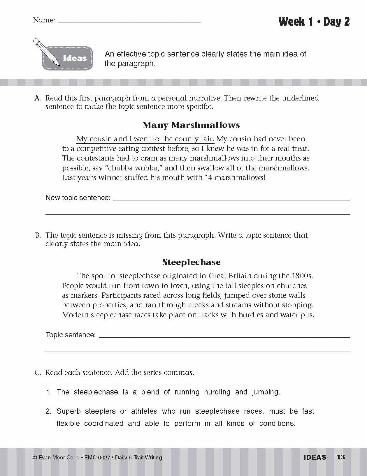 Daily 6-Trait Writing Grade 7 Te