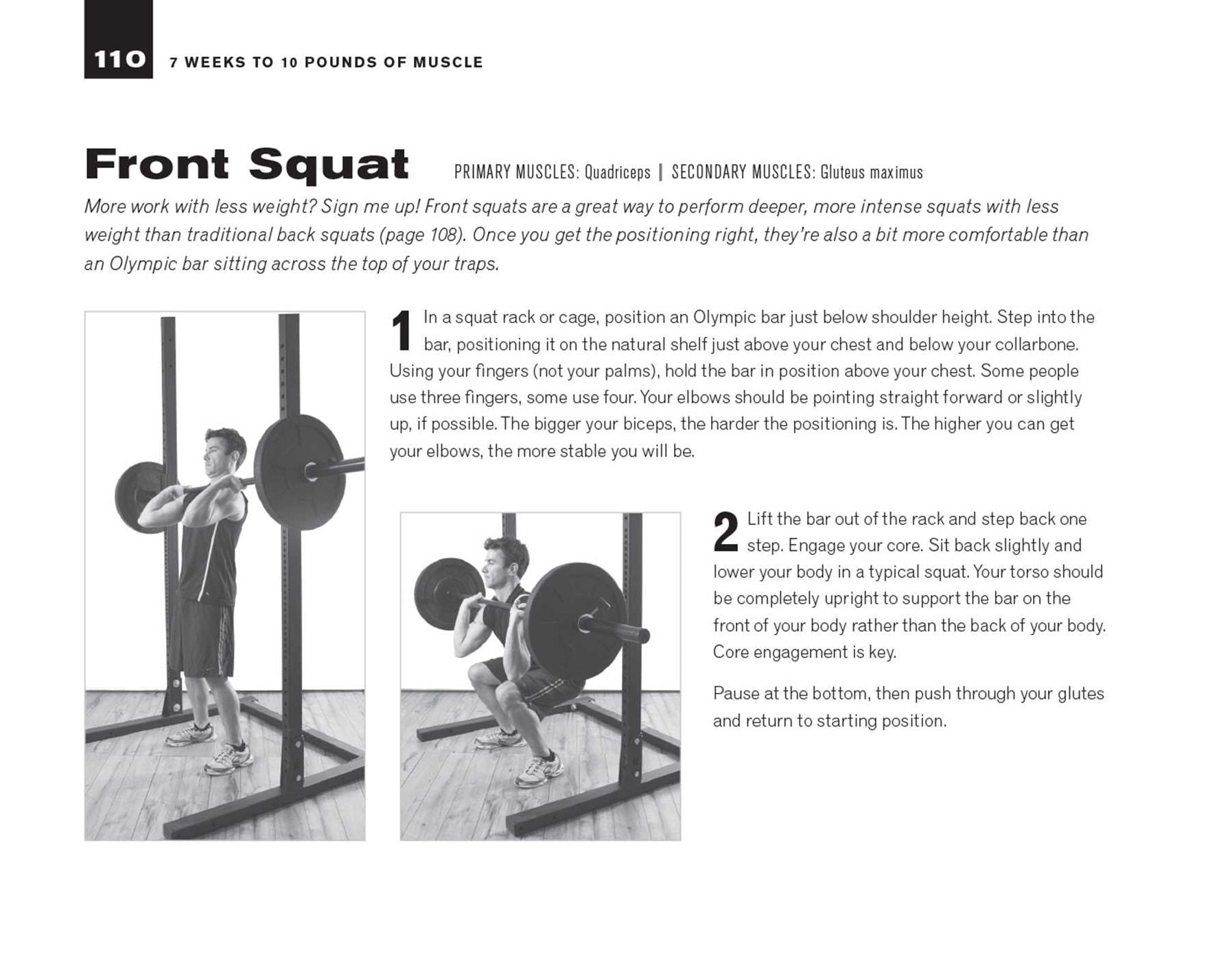 7 Weeks to 10 Pounds of Muscle: The Complete Day-by-Day Program to Pack on Lean, Healthy Muscle Mass