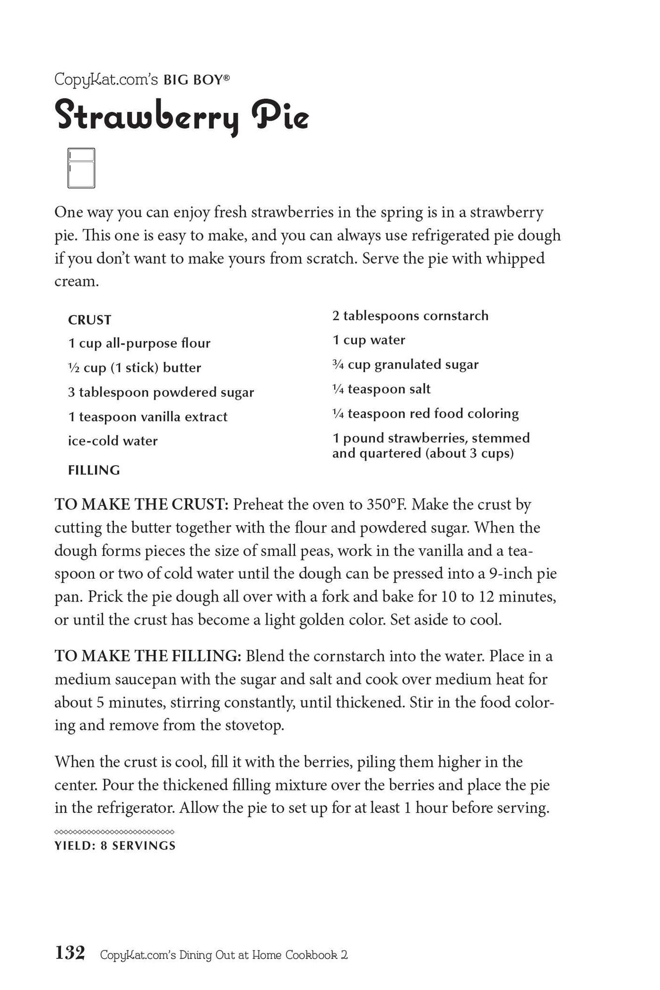 Copykat.com's Dining Out At Home Cookbook 2: More Recipes for the Most Delicious Dishes from America's Most Popular Restaurants