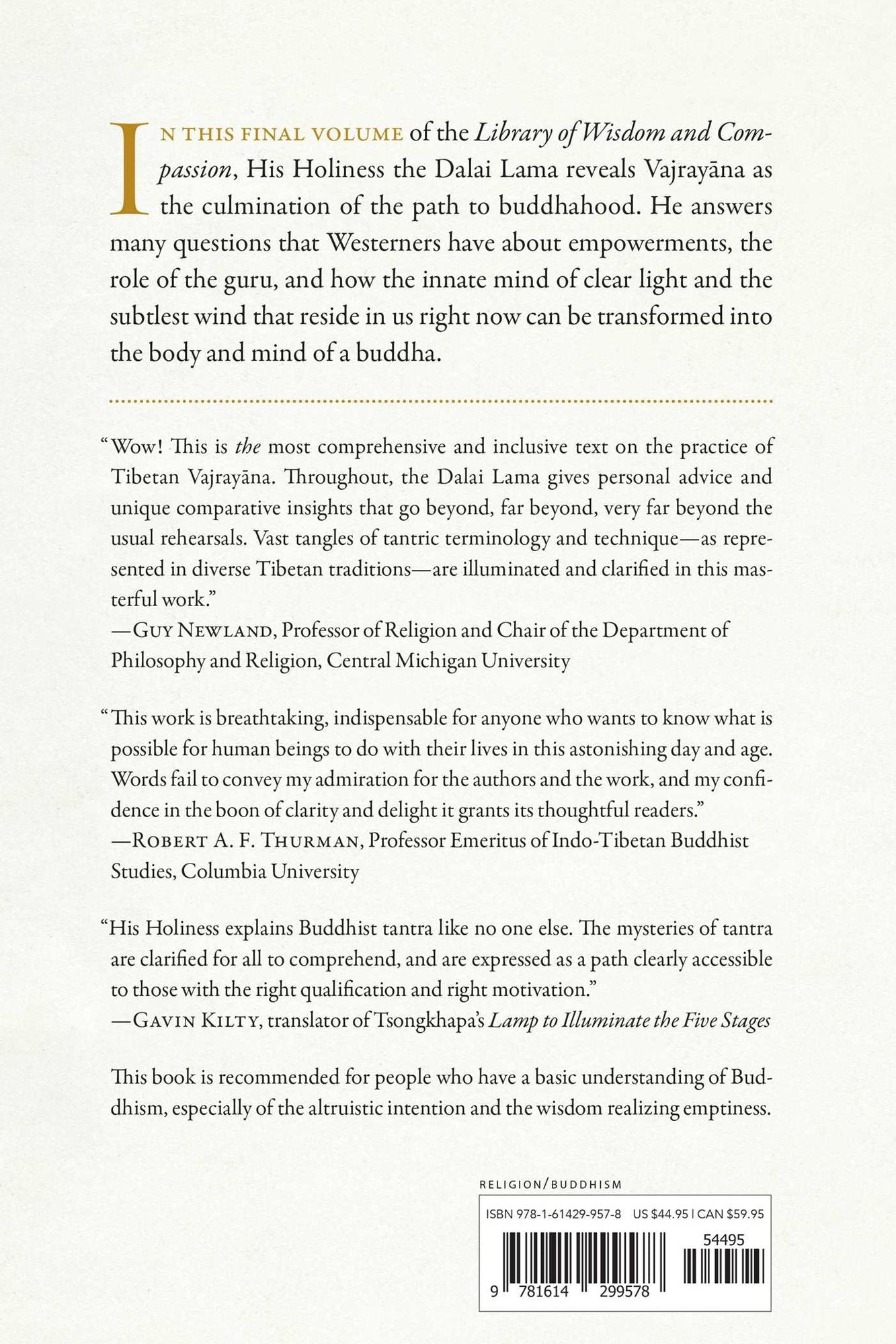 Vajrayana and the Culmination of the Path