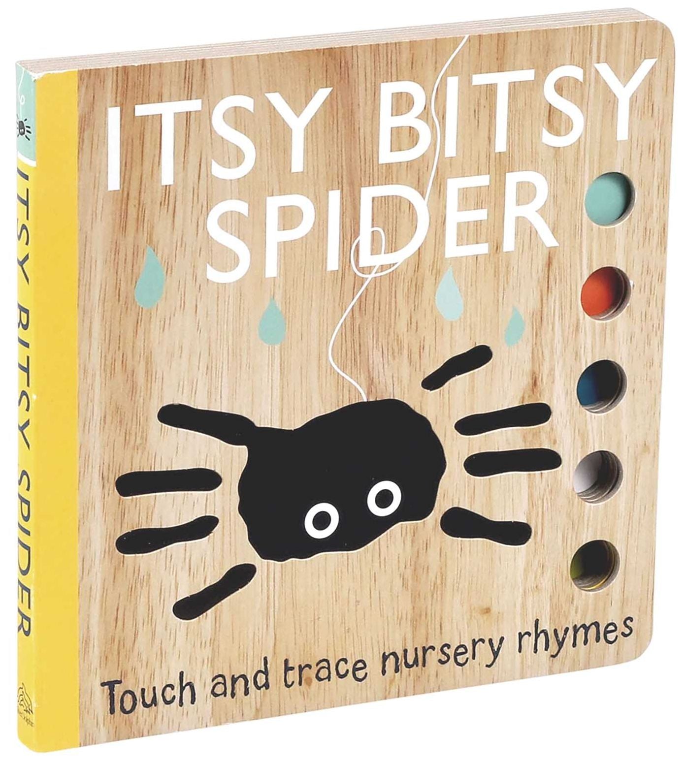 Touch and Trace Nursery Rhymes: Itsy Bitsy Spider (Board Book for Babies and Toddlers 0-2 years old)