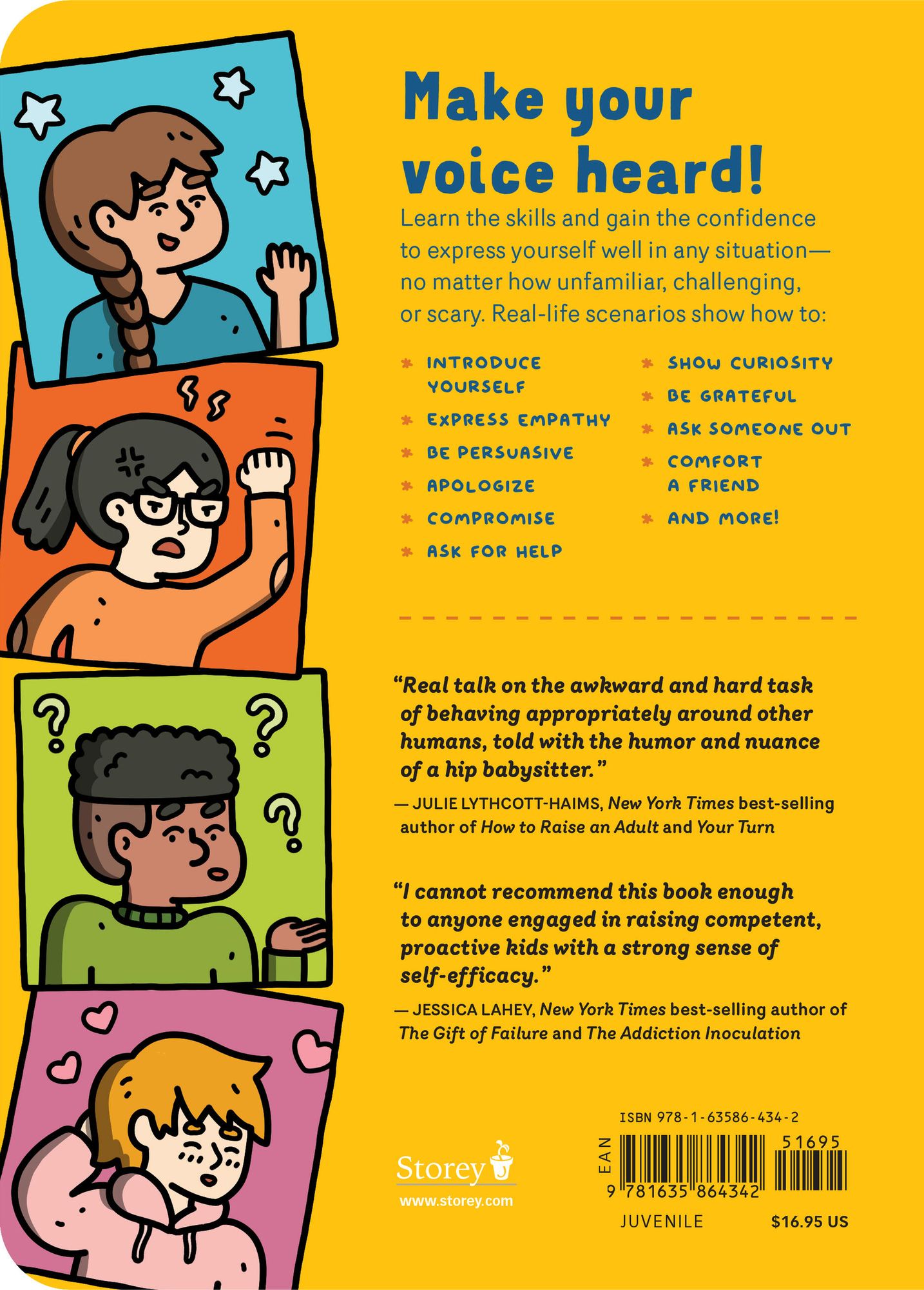 What Can I Say?: A Kid's Guide to Super-Useful Social Skills to Help You Get Along and Express Yourself; Speak Up, Speak Out, Talk about Hard Things, and Be a Good Friend