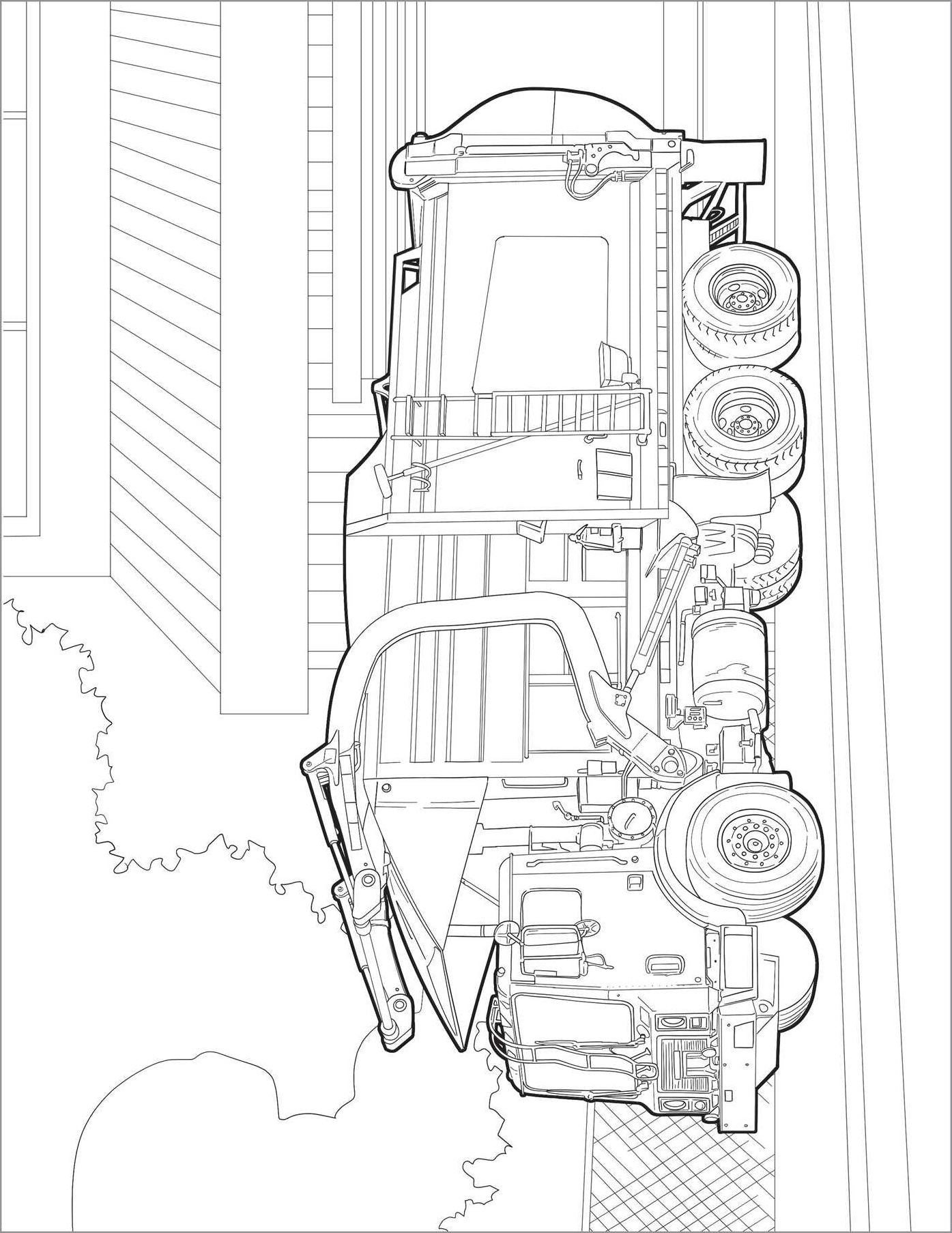 Coloring Book for Kids: Cool Cars & Trucks