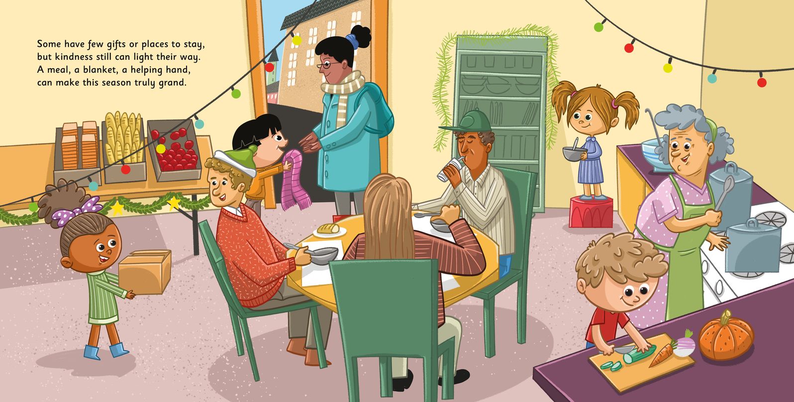 What If We Were All Merry!: A Cheerful Story about Giving, Empathy, and Celebrating Winter Holidays Together