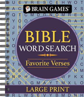 Brain Games - Bible Word Search: Favorite Verses - Large Print