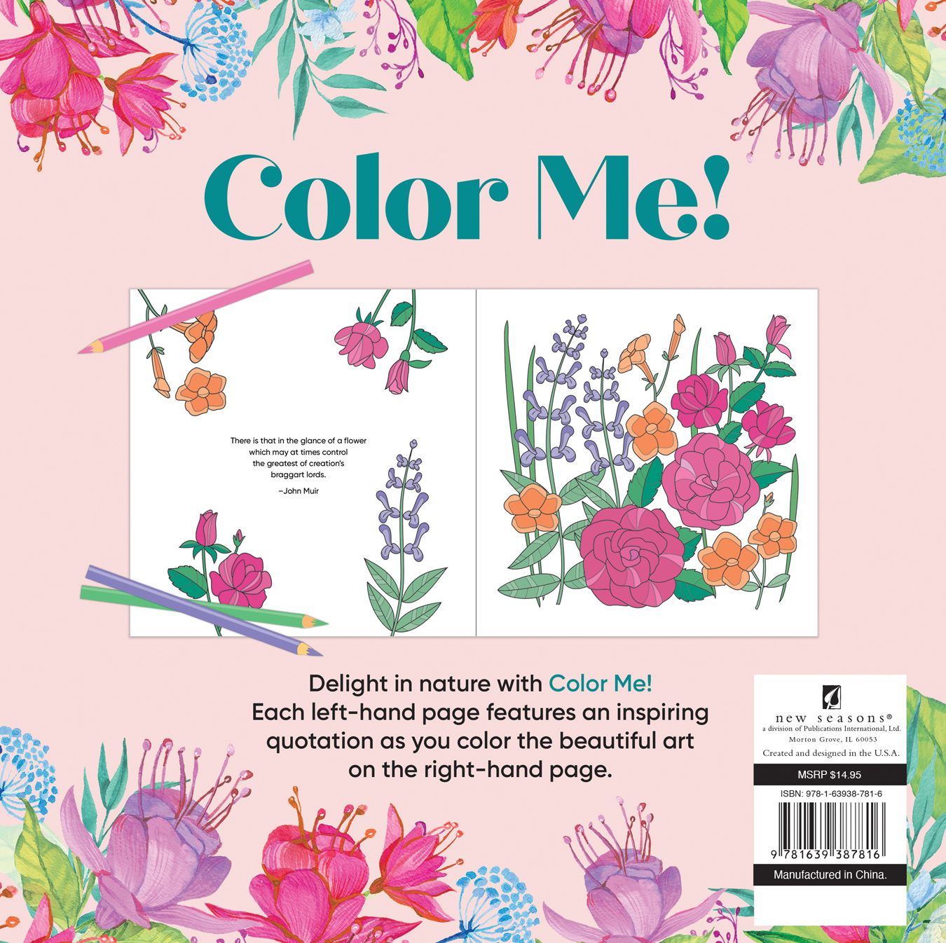 Keepsake Coloring Color Me Humming Bird
