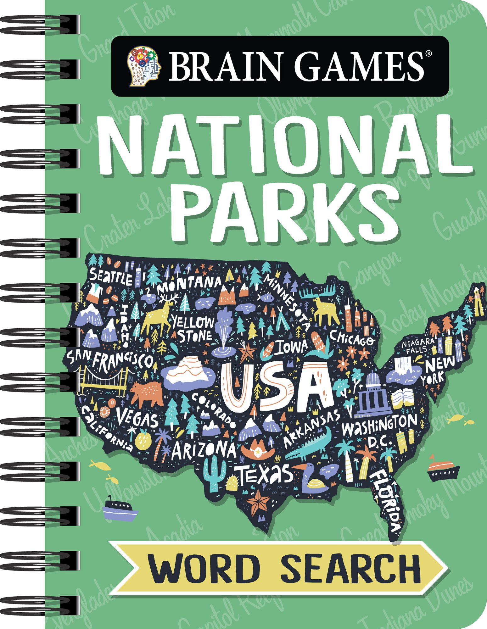 Mini Brain Games National Parks