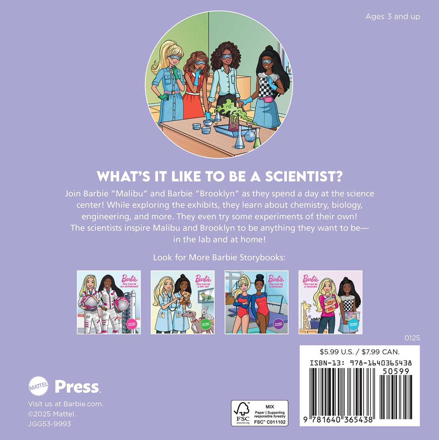 Barbie: You Can Be a Scientist