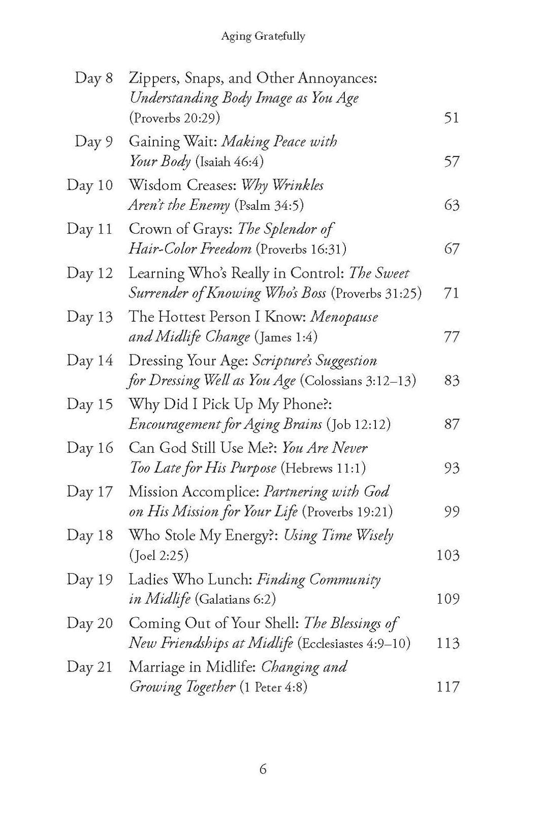 Aging Gratefully: A 30-Day Devotional for Women