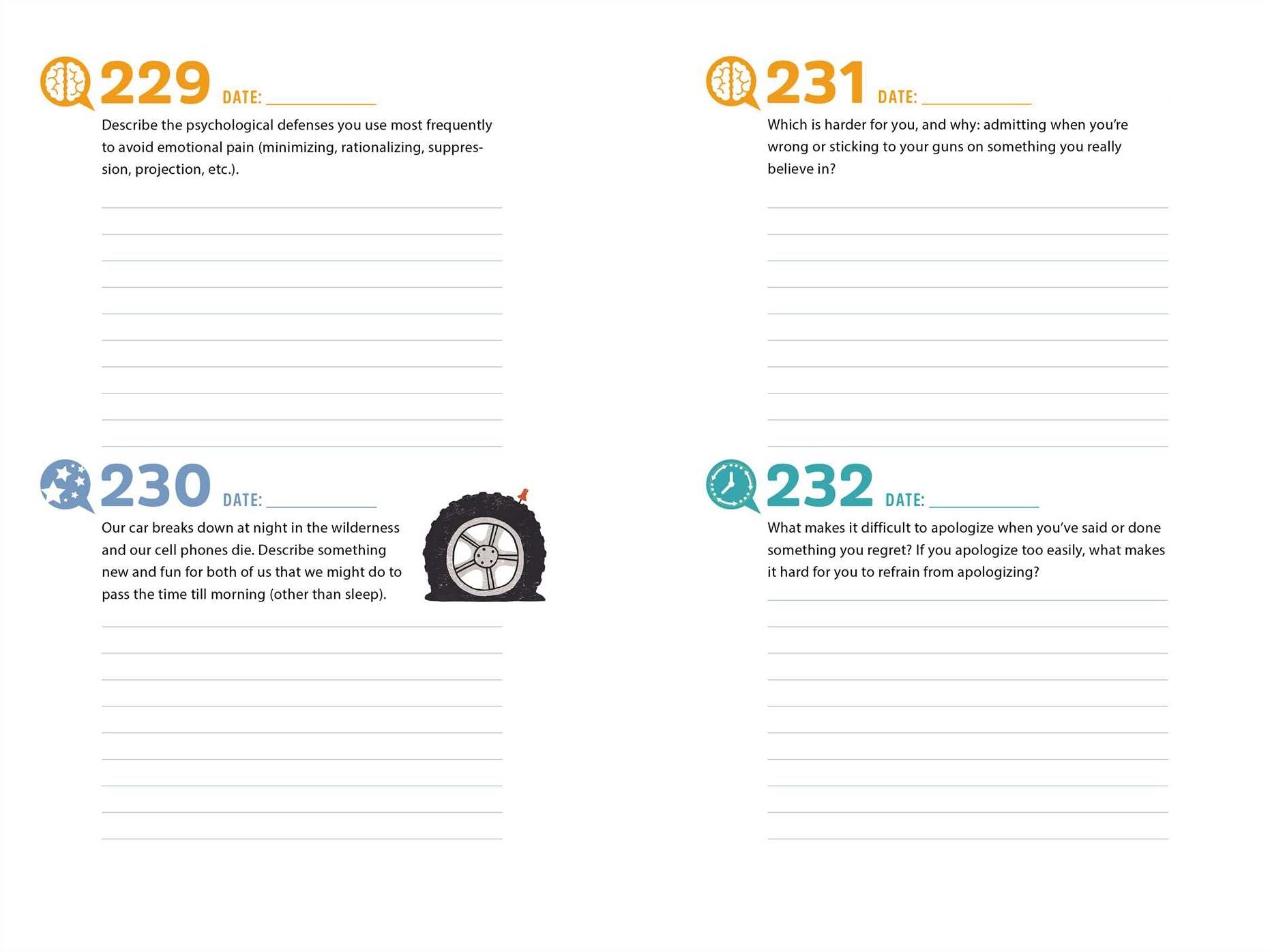 A Year of Us: A Couple's Journal: One Question a Day to Spark Fun and Meaningful Conversations