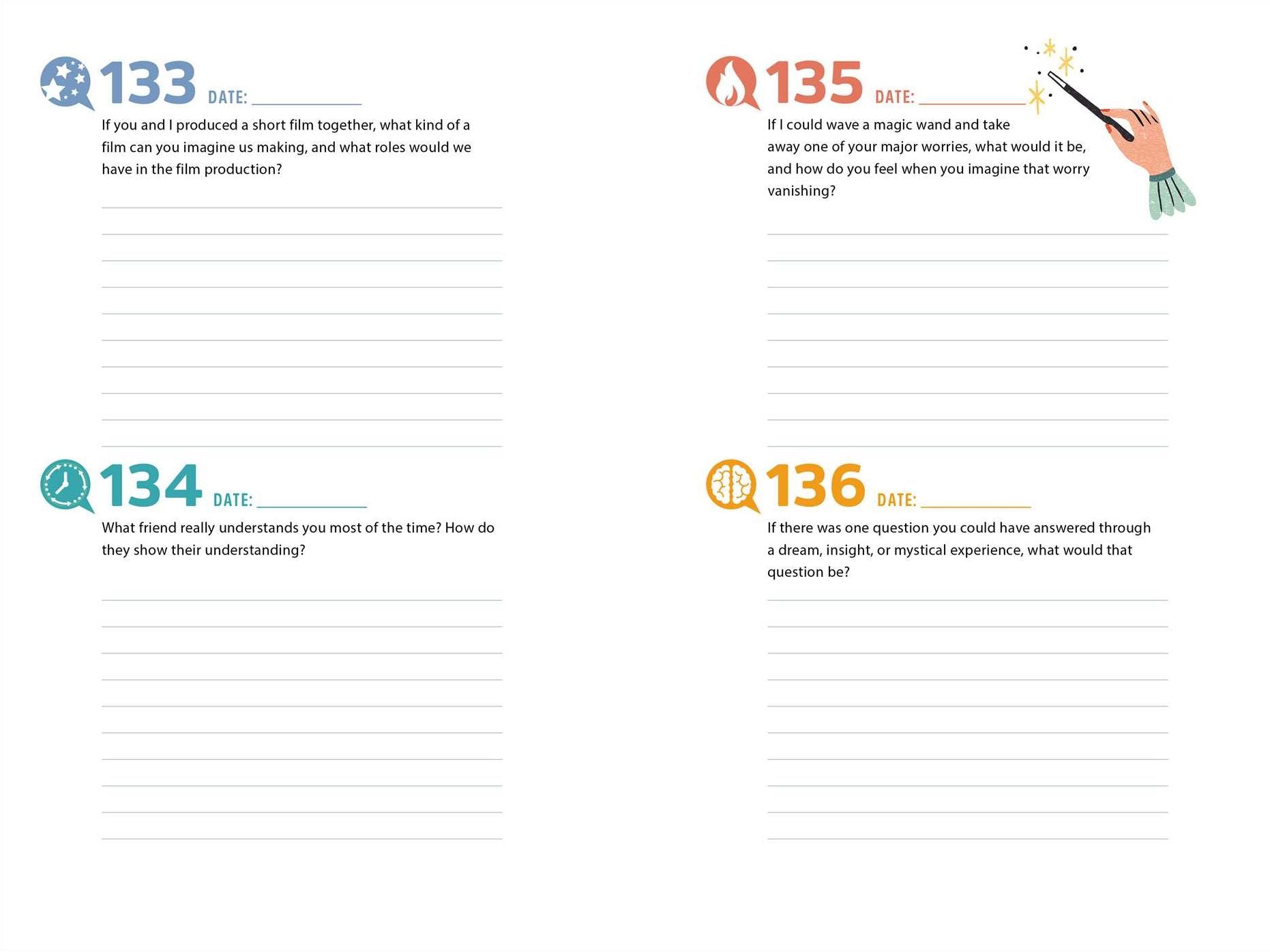 A Year of Us: A Couple's Journal: One Question a Day to Spark Fun and Meaningful Conversations