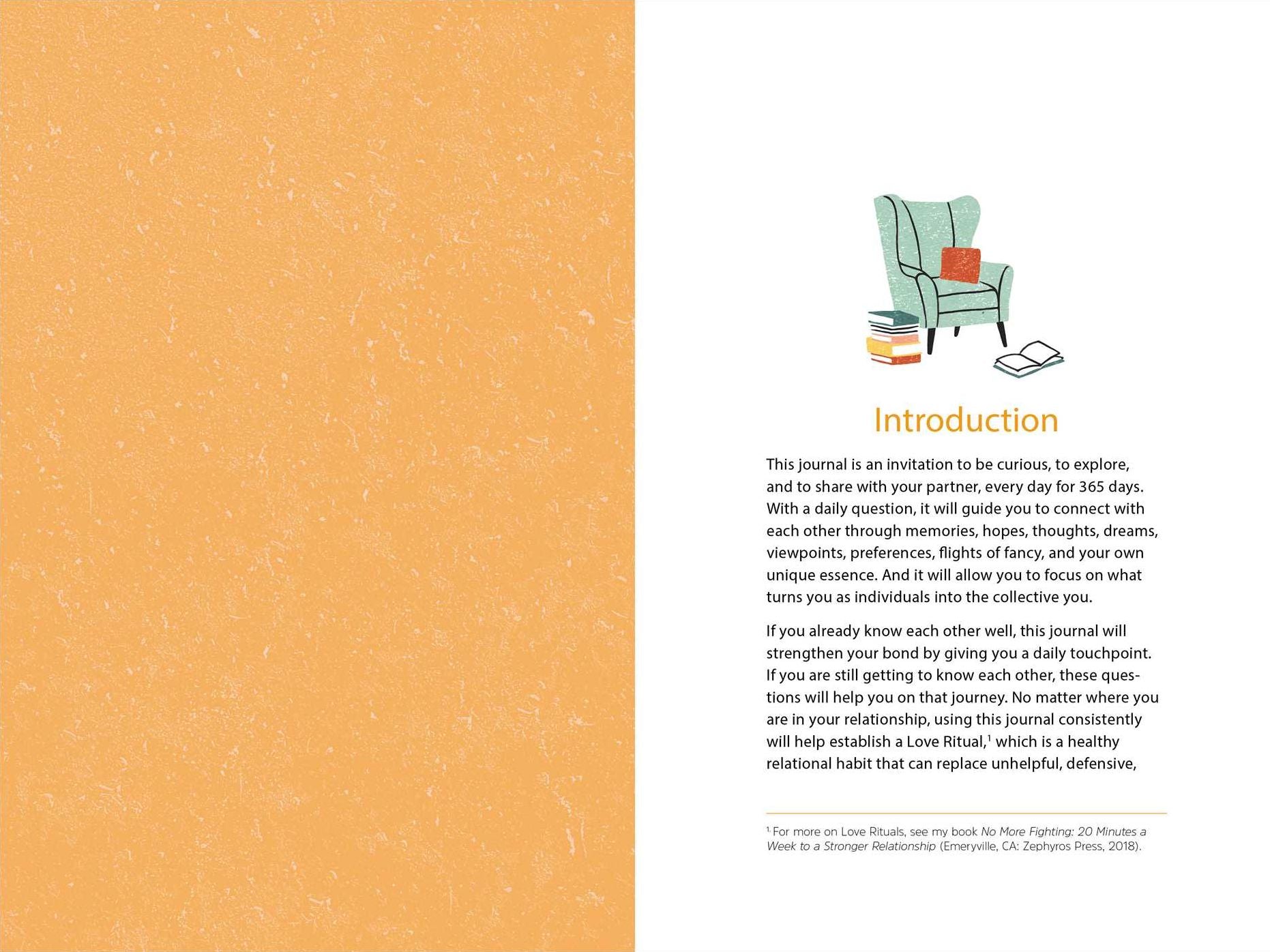 A Year of Us: A Couple's Journal: One Question a Day to Spark Fun and Meaningful Conversations